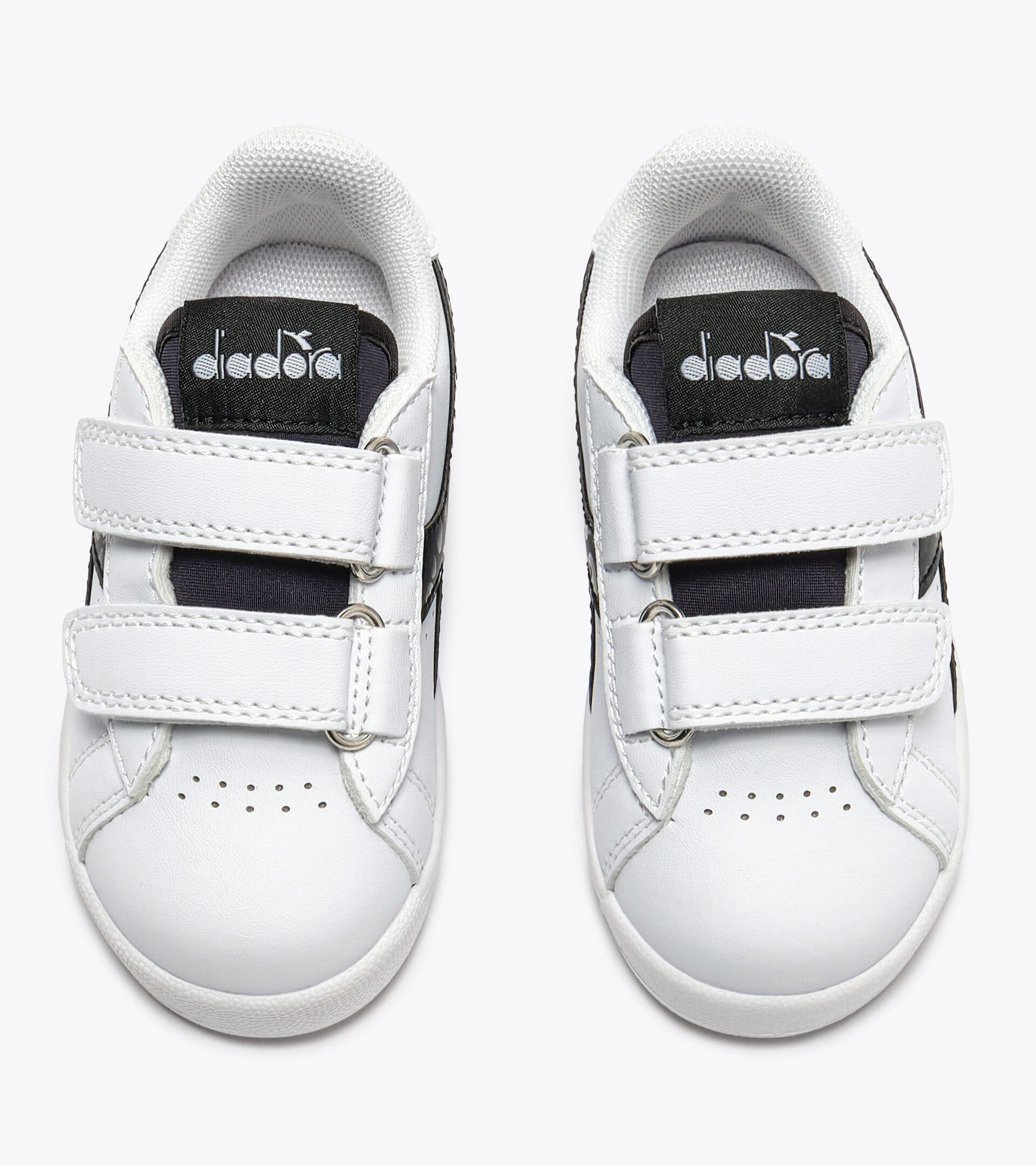 Velcro-closure kids&rsquo; shoe - 1 to 4 years old  GAME P POOL TD BLACK - Diadora