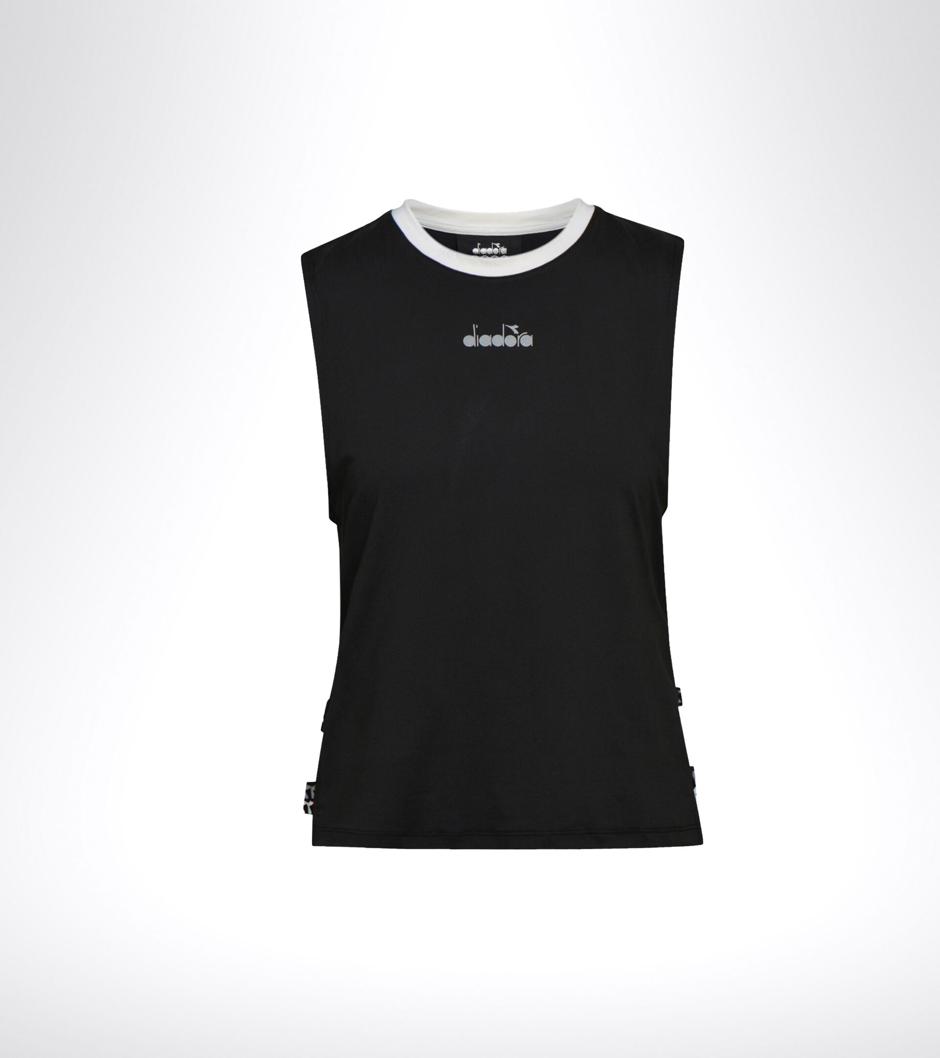 Running tank top - Women L. TANK BE ONE BLACK - Diadora