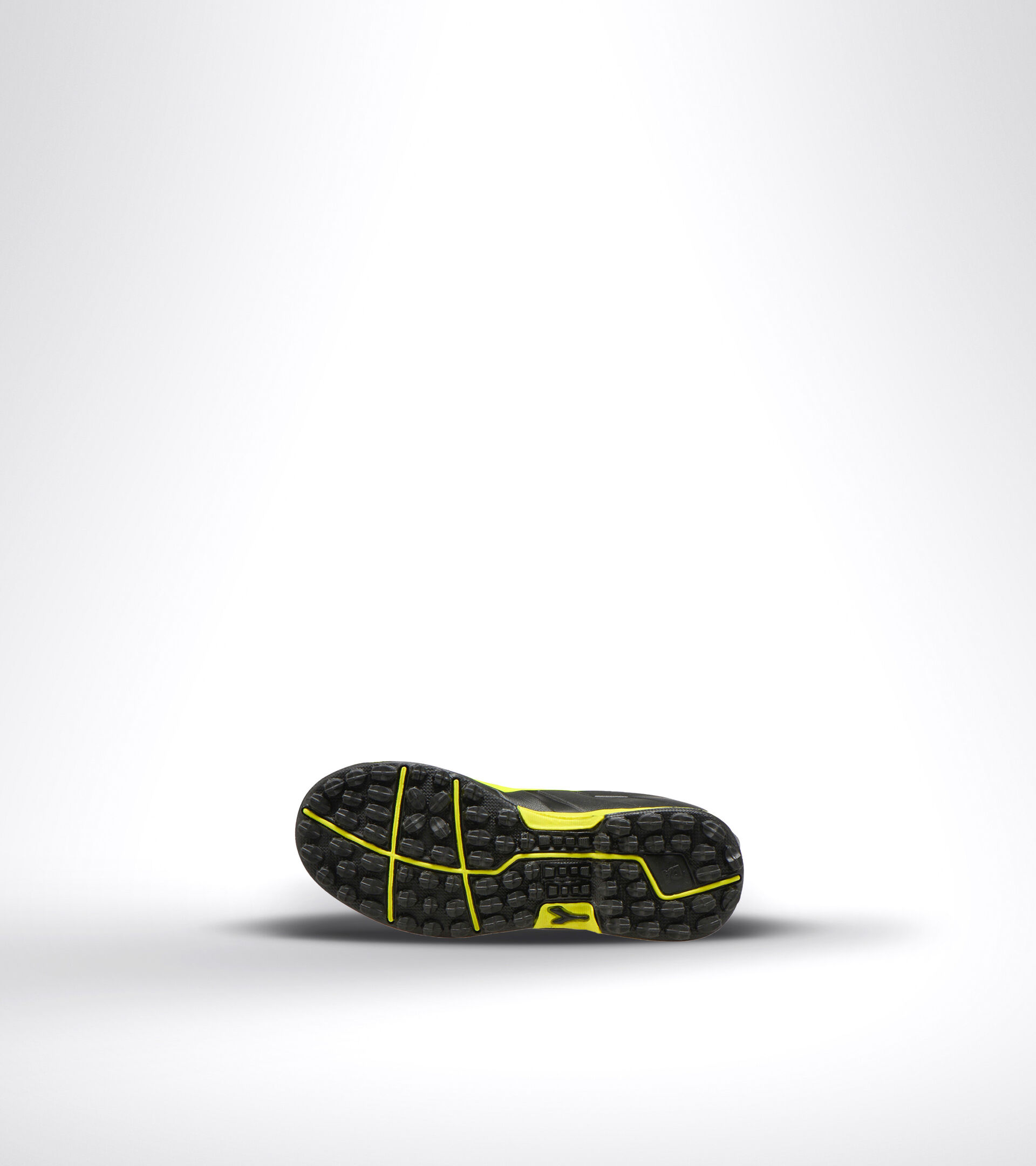 Hard ground and artificial turf football boot - Unisex kids PICHICHI 3 TF JR BLACK/FLUO YELLOW DIADORA - Diadora