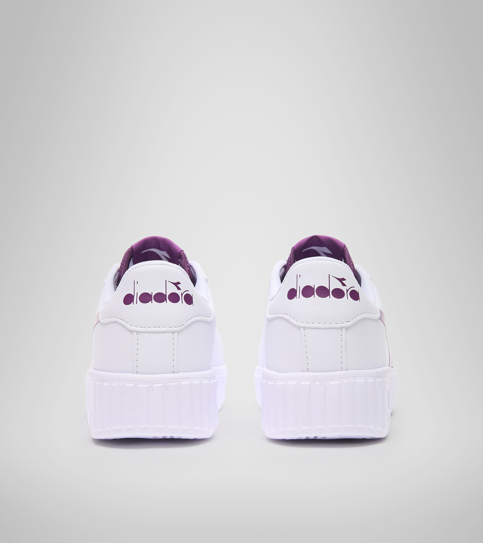 Sports shoes - Junior 8-16 years GAME STEP KALEIDO GS WHITE/DAHLIA MAUVE - Diadora