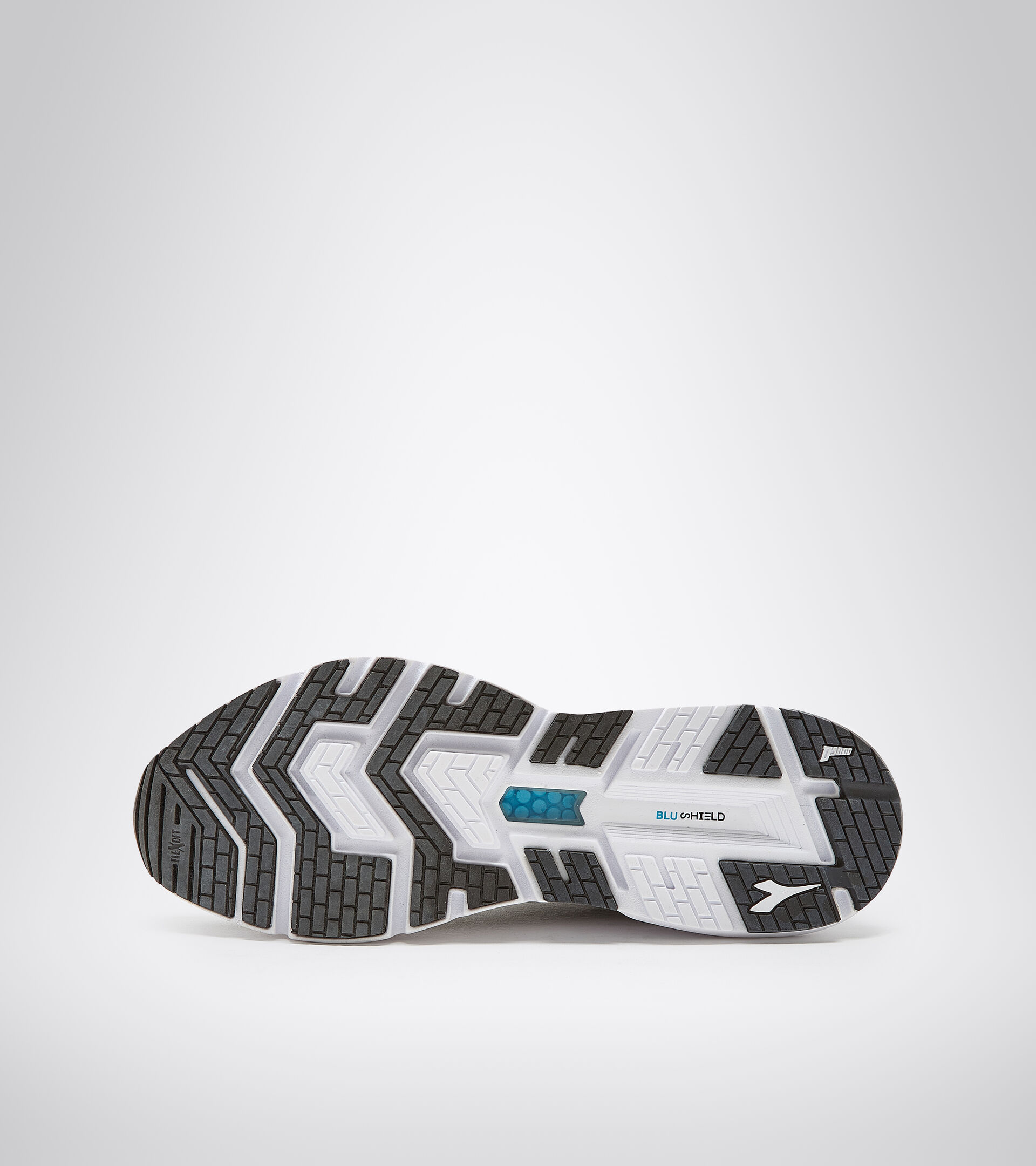 Running shoes - Women MYTHOS BLUSHIELD VOLO 2 GLAM W BLACK/WHITE (C7406) - Diadora