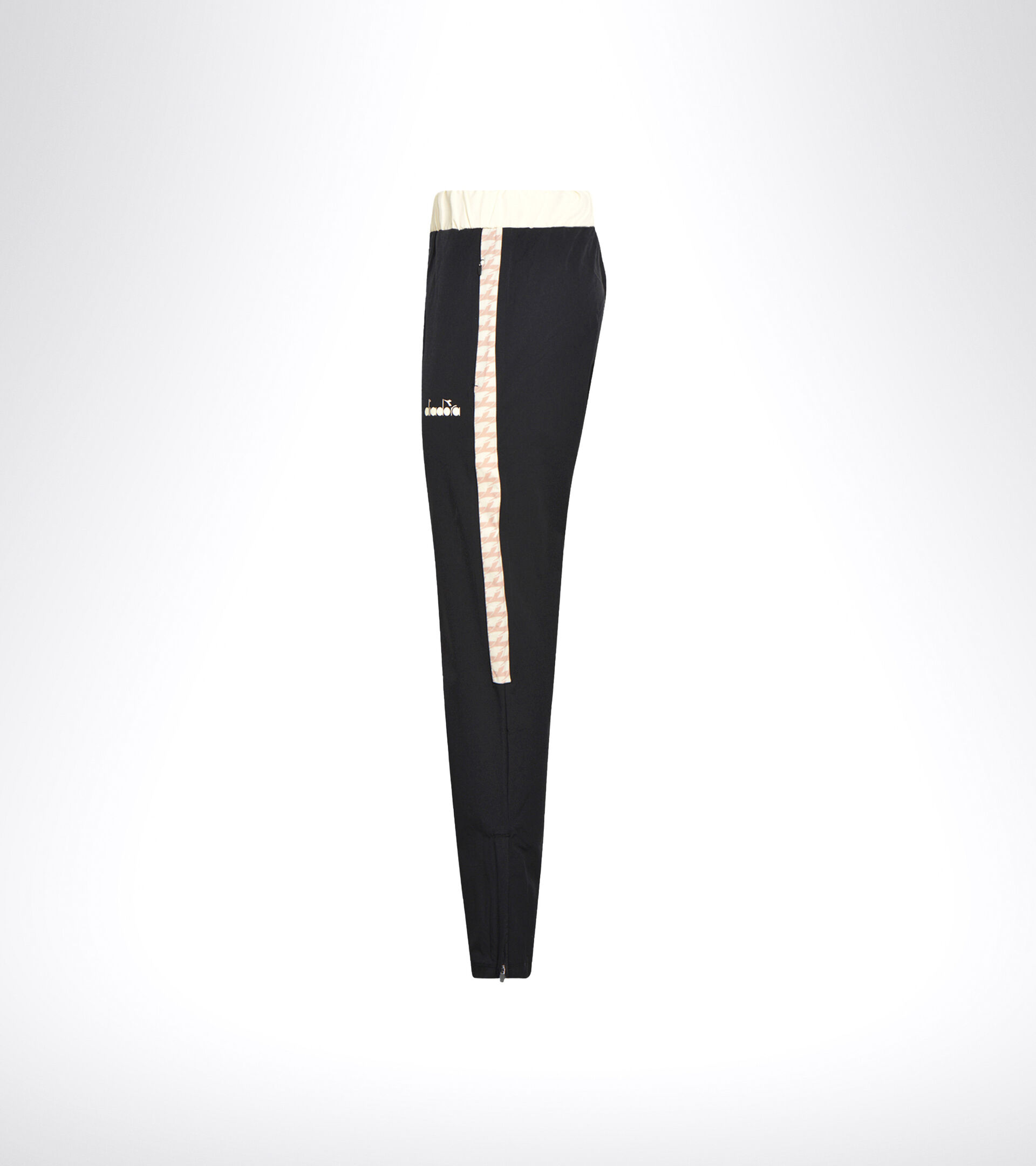 Pantalon de tennis - Femme L. PANTS CHALLENGE NOIR/ROSE ACAJOU - Diadora
