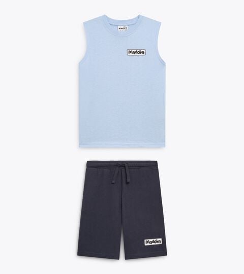 Sports set - Tank top and shorts - Boys
 JB. SET ESS. SPORTS SL SKYWAY BLUE - Diadora