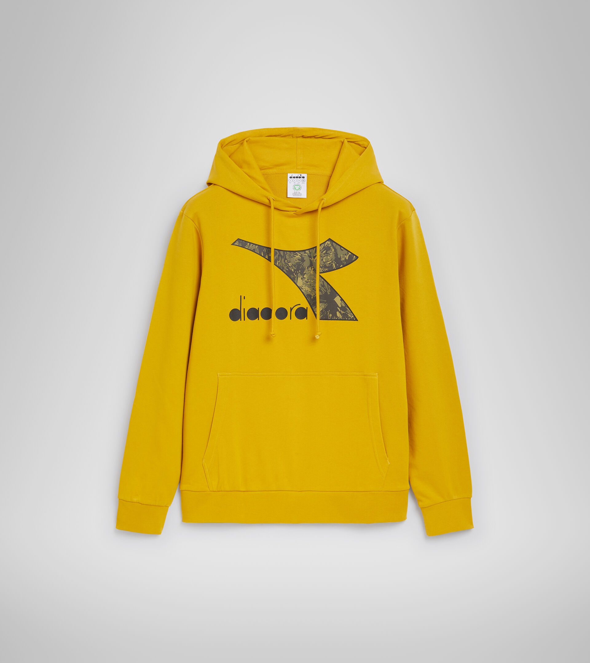 Hooded sweatshirt - Men HOODIE BIG LOGO TAWNY OLIVE - Diadora