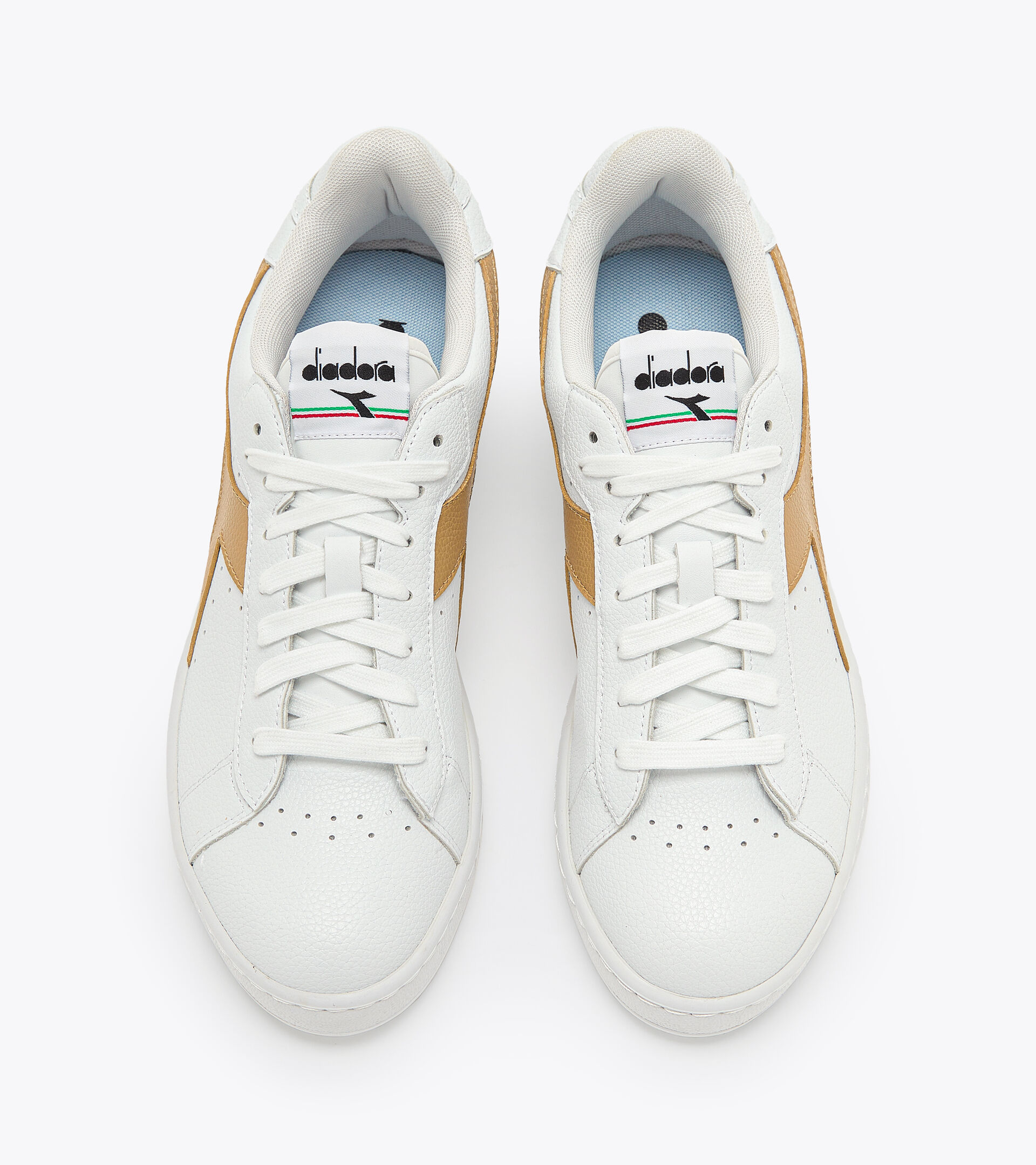 Sporty sneakers - Unisex GAME L LOW 2030 WHITE/ICED COFFEE - Diadora