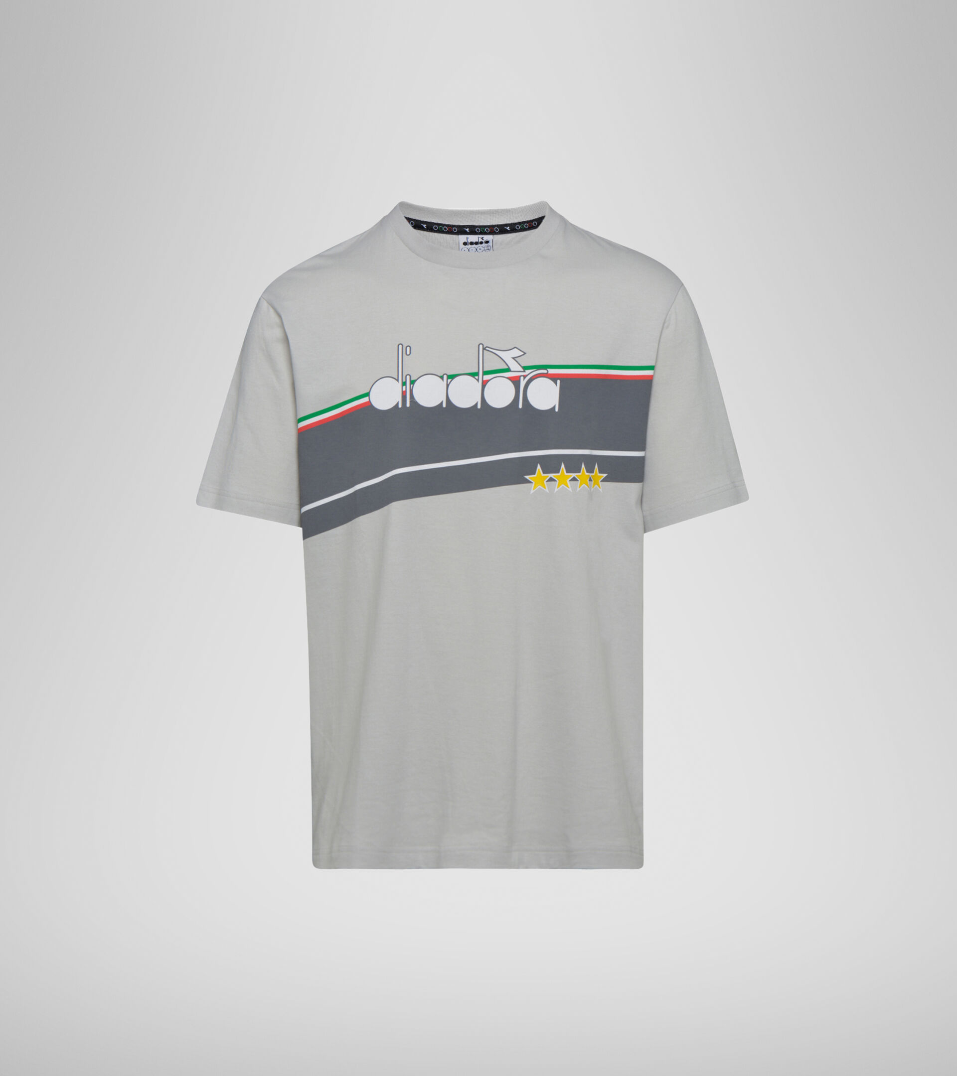 T-shirt - Men T-SHIRT SS ICON STELLA OYSTER MUSHROOM - Diadora