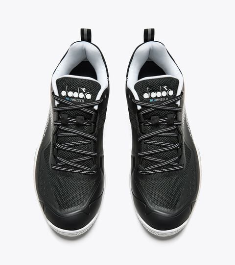 Tennis shoes for hard surfaces or clay - Men BLUSHIELD TORNEO 2 AG BLACK/WHITE (C7406) - Diadora