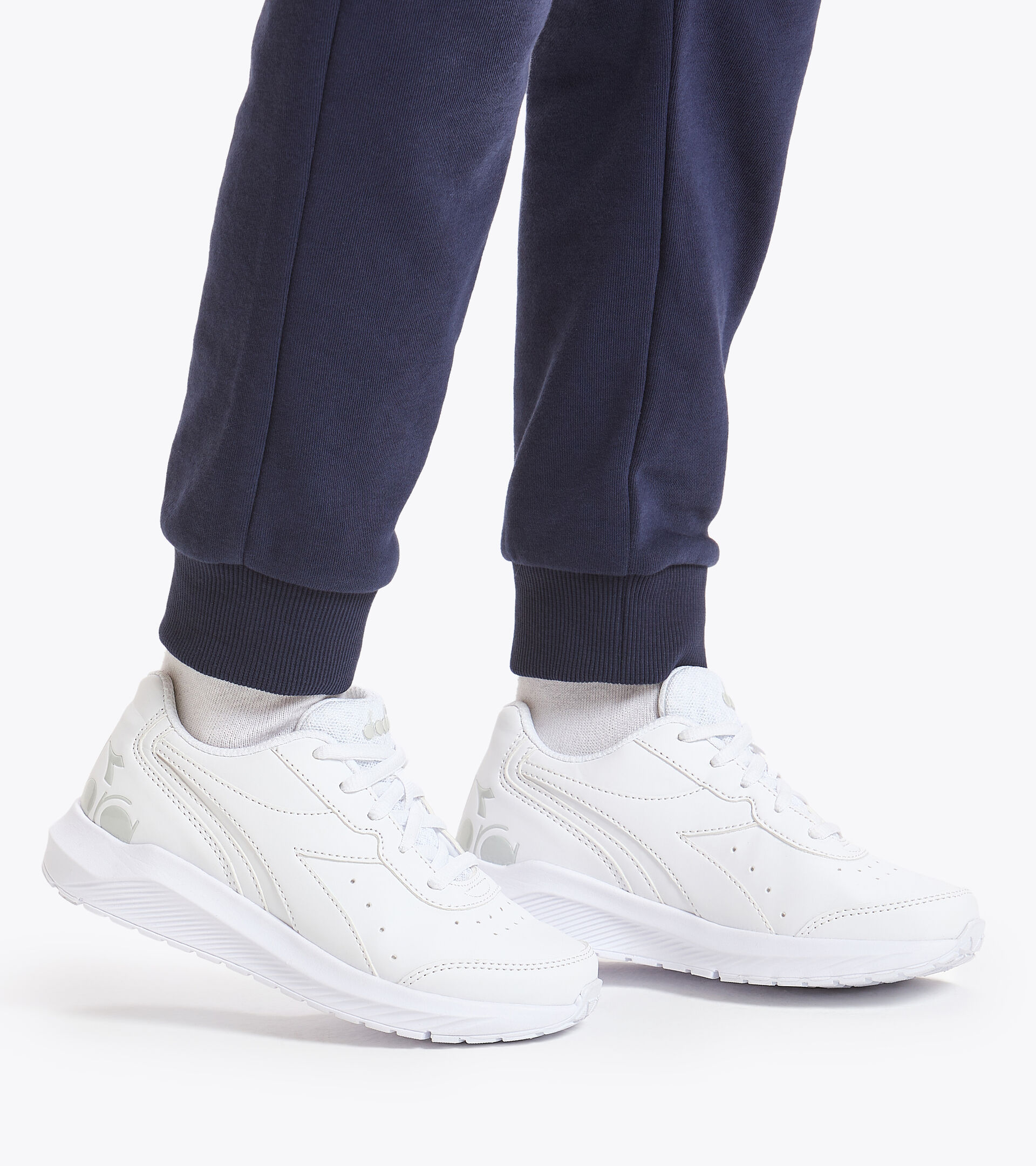 Running shoe - Kids FALCON SL JR WHITE/WHITE/WHITE - Diadora