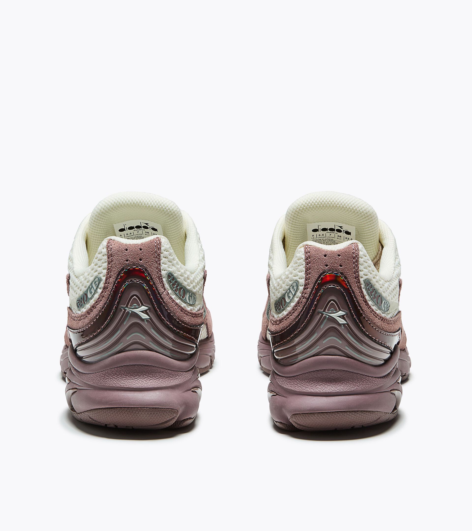 2000s-inspired Sportswear Sneakers - All-gender MYTHOS PROPULSION 280 SHADE MARSHMALLOW - Diadora
