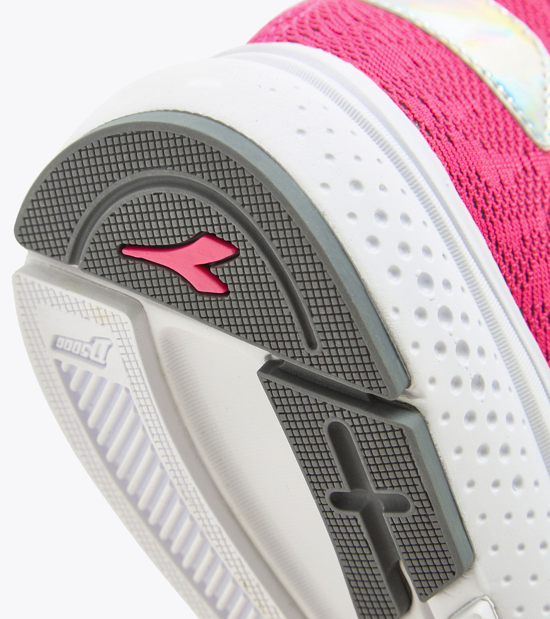 Chaussures de running - Femme PASSO 2 W ROSE ACHILLEE/BLANC - Diadora