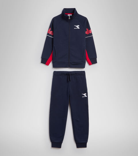 JU. FZ TRACKSUIT CUBIC, BLEU CABAN Survêtement - Enfants JU. FZ TRACKSUIT CUBIC BLEU CABAN - Diadora
