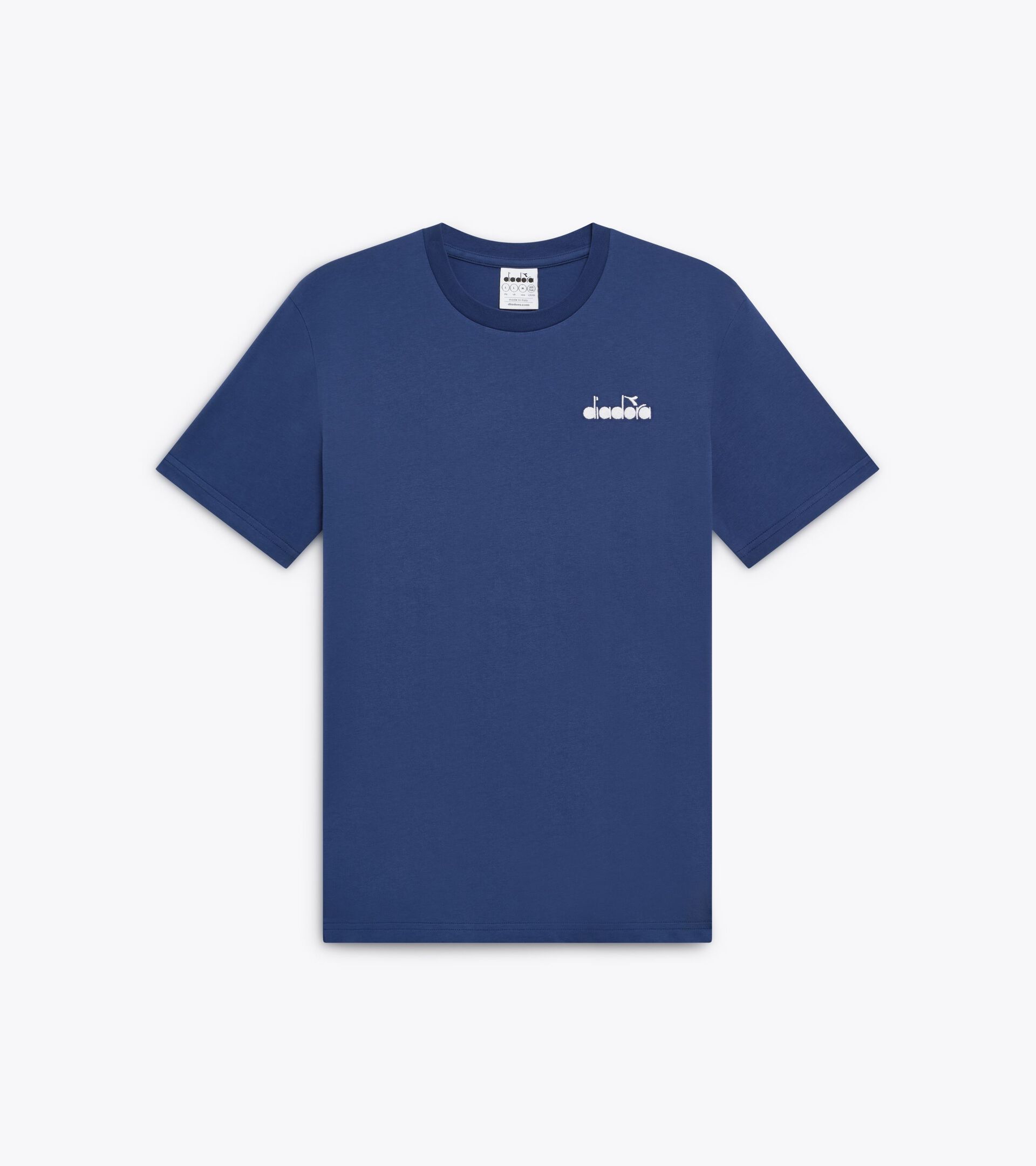 T-shirt - All-Gender T-SHIRT SS LOGO NAVY PEONY - Diadora