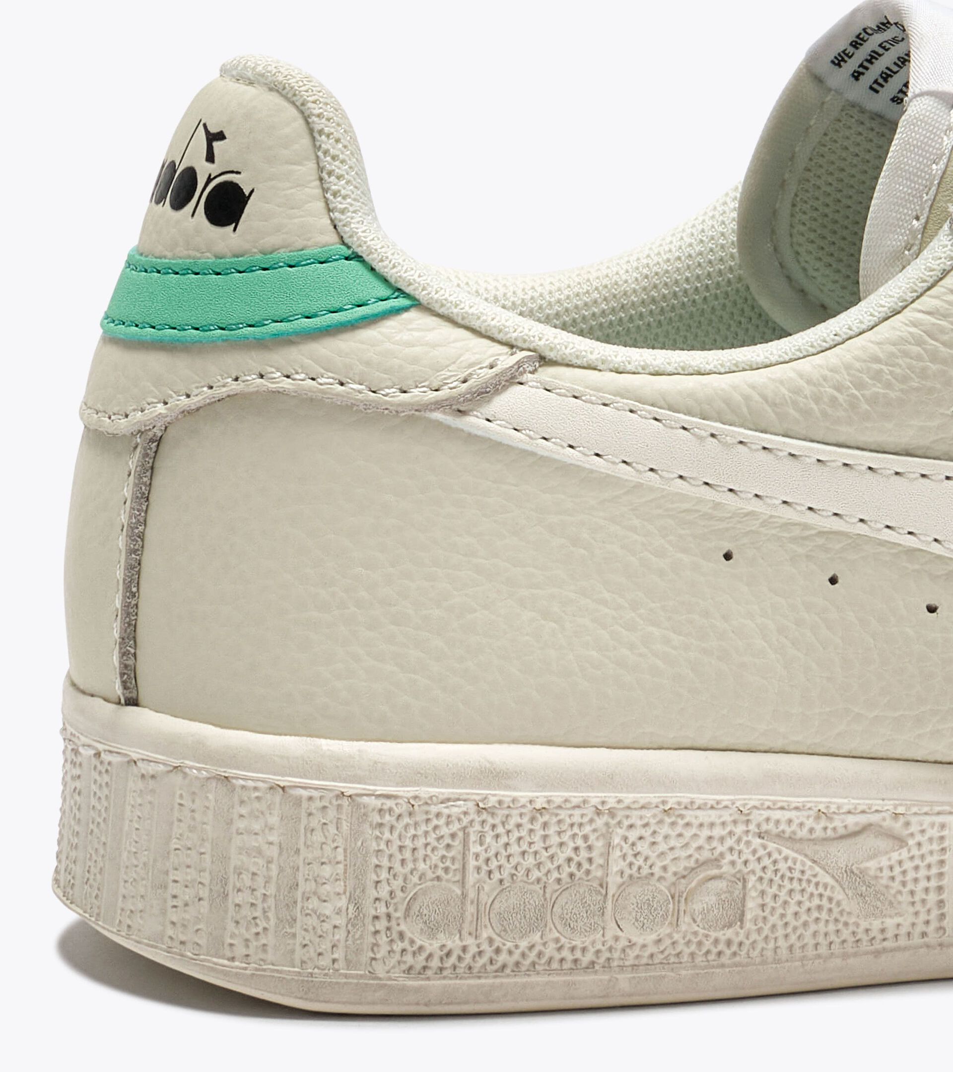 Sneakers r&eacute;tro-tennis - Femme
 GAME LOW WAXED PAISLEY WN BIANCO/CAPPUCCIO - Diadora