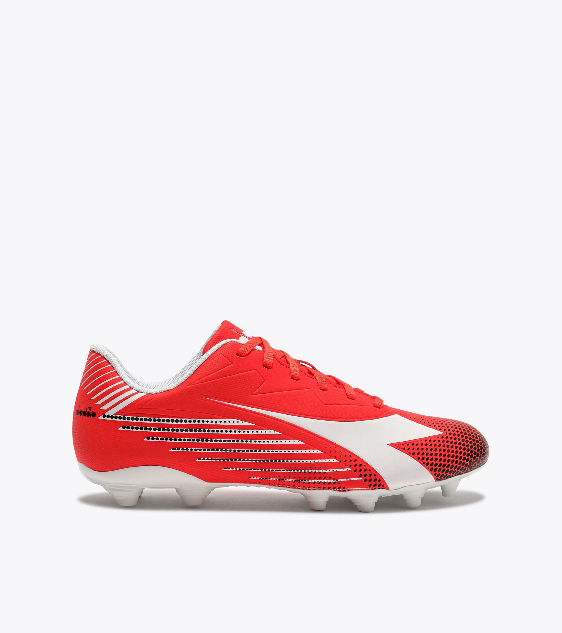 Bota de f&uacute;tbol para superficies compactas - Hombre PICHICHI 8 MG14 FUO RED/WHITE/BLACK - Diadora