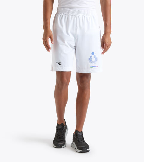 Competition shorts Men - Italy National Volleyball Team  SHORT GARA UOMO BV ITALIA OPTICAL WHITE - Diadora