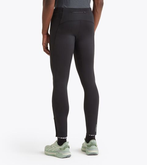 TIGHTS RUN CREW, BLACK WInter running tights - Men’s TIGHTS RUN CREW BLACK - Diadora