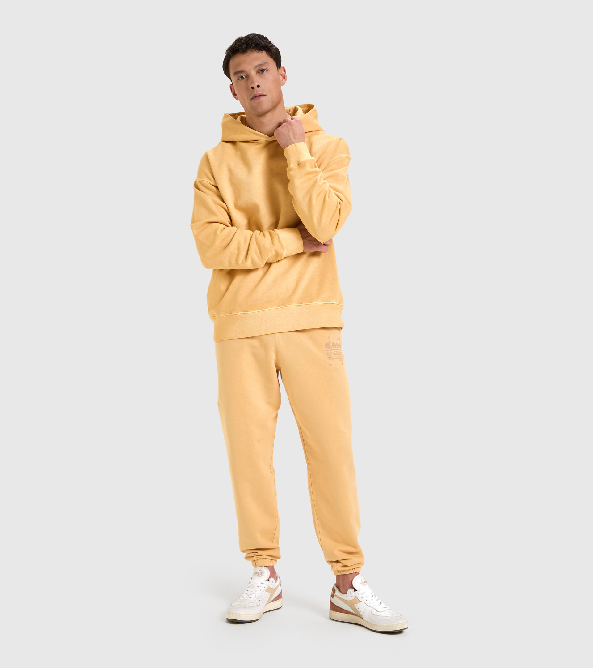 Unbrushed organic joggers - Unisex PANT MANIFESTO PALETTE DESERT MIST - Diadora