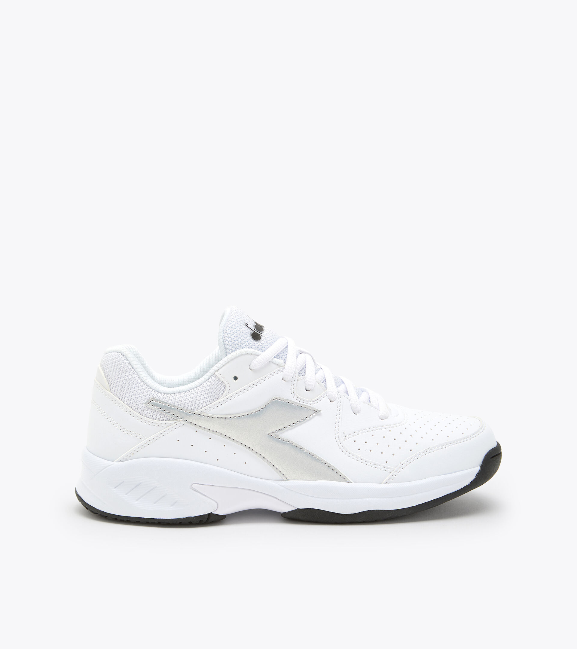 Tennis shoes - Woman SMASH 6 W WHITE/SILVER DD/BLACK - Diadora