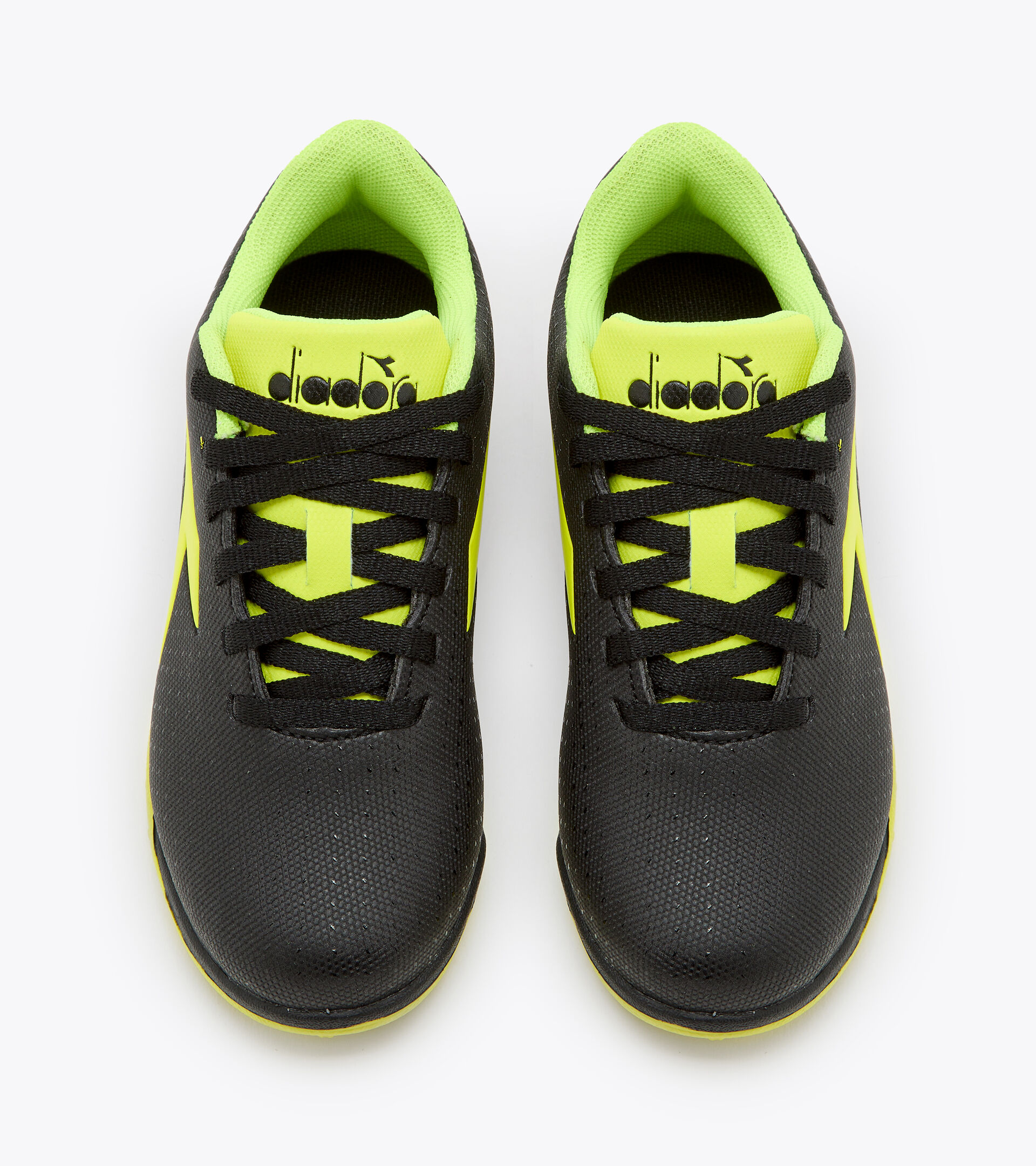 Chaussures de football junior - Unisexe PICHICHI 5 TF JR NOIR/JAUNE FLUO DIA - Diadora