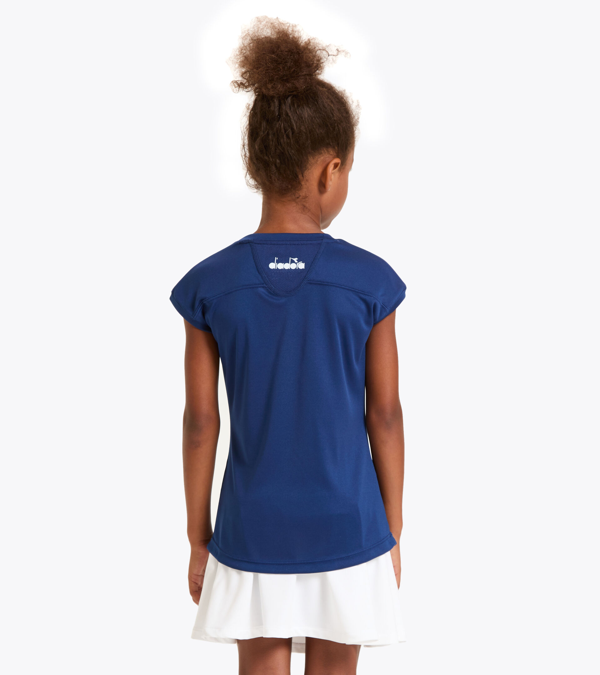 T-shirt da tennis - Bambina G. T-SHIRT TEAM BLU ESTATE - Diadora