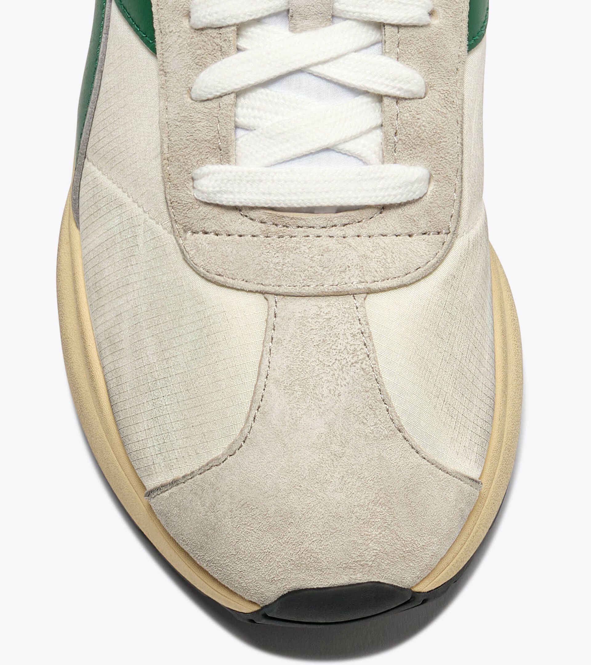 Heritage Leather Sneakers - Women&rsquo;s
 MERCURY ELITE SPRINT SW WHITE/VERDANT GREEN - Diadora