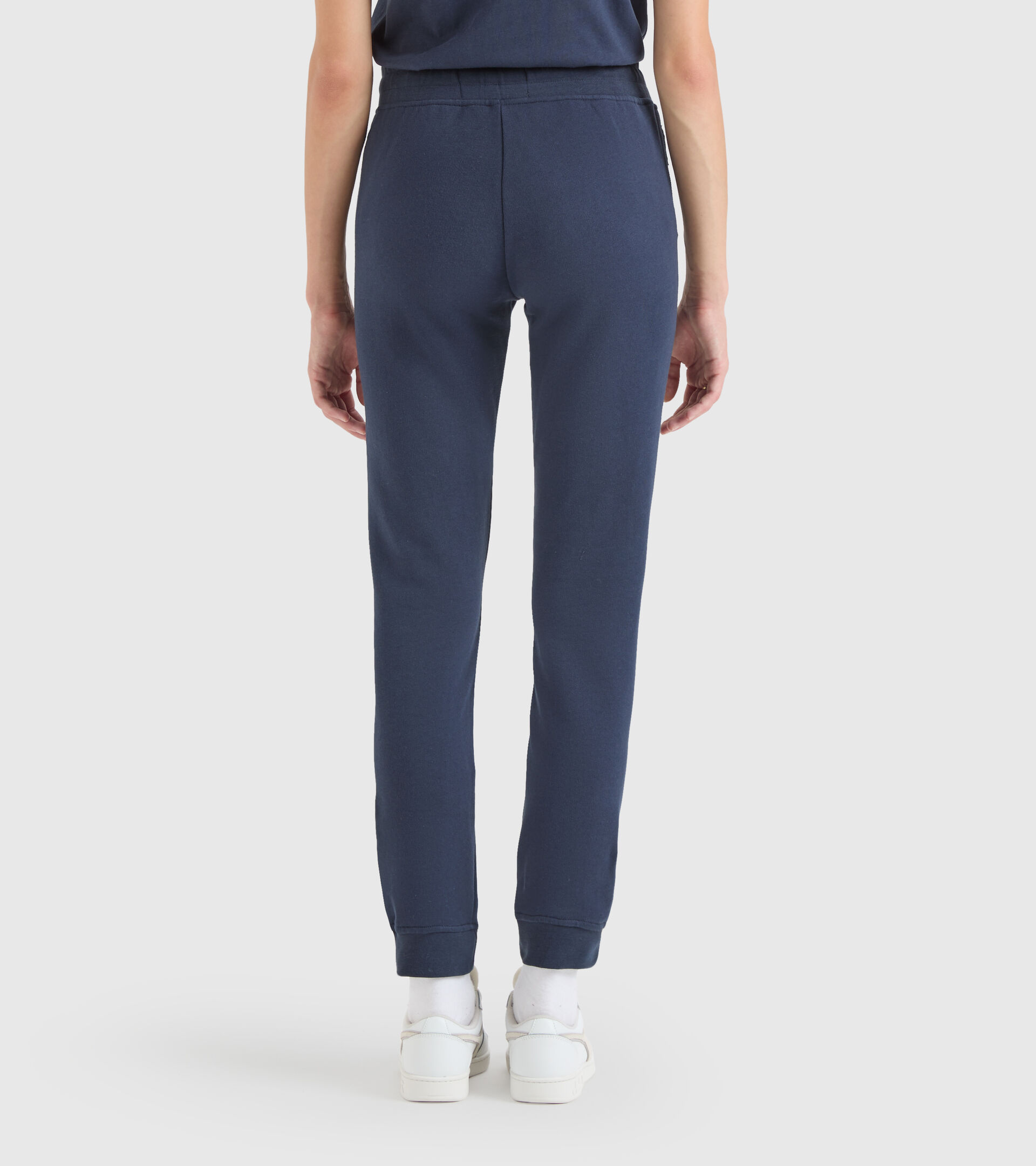 Cotton sports trousers - Made in Italy - Women L. JOGGER PANT MII BLUE CORSAIR - Diadora
