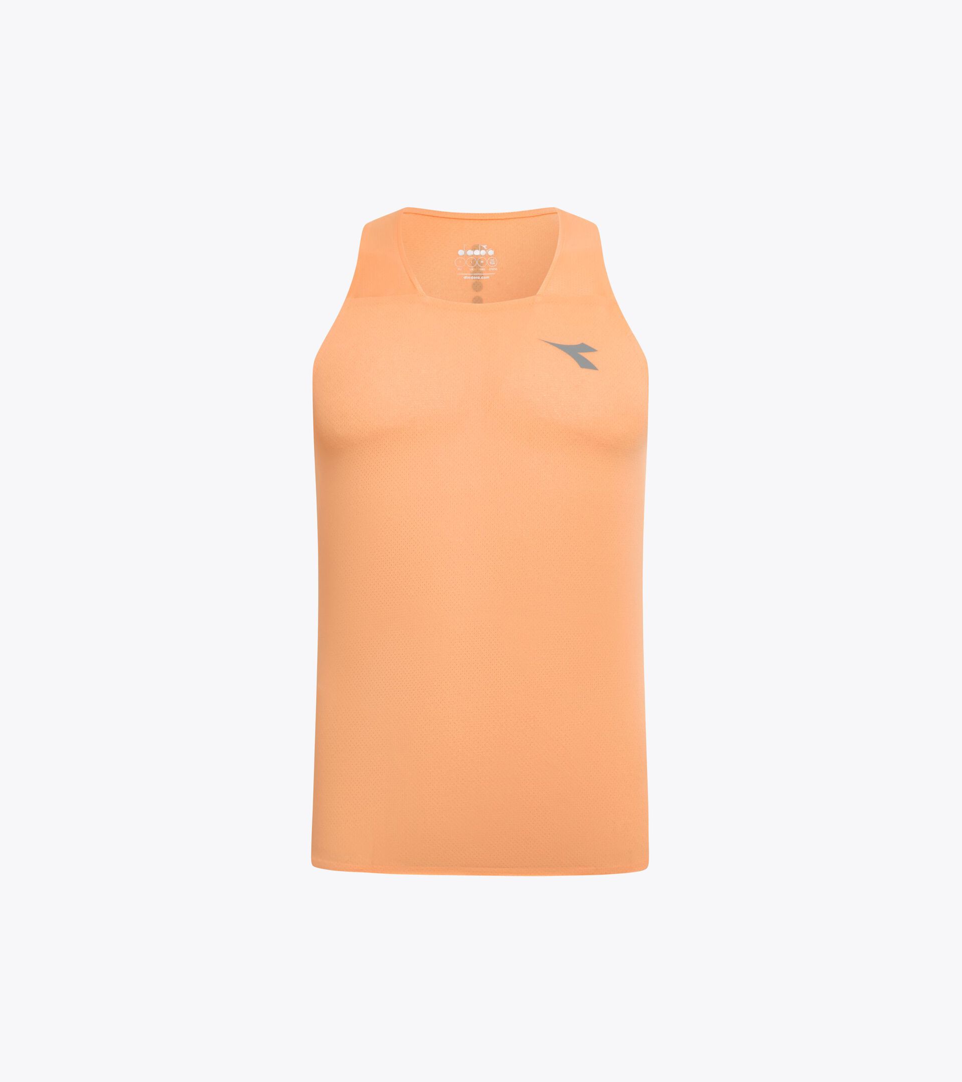 Superleichtes FIBRAZERO-Tanktop  - Running - Herren
 TANK SUPER LIGHT FIBRAZERO PFIRSICHSCHUSTER - Diadora