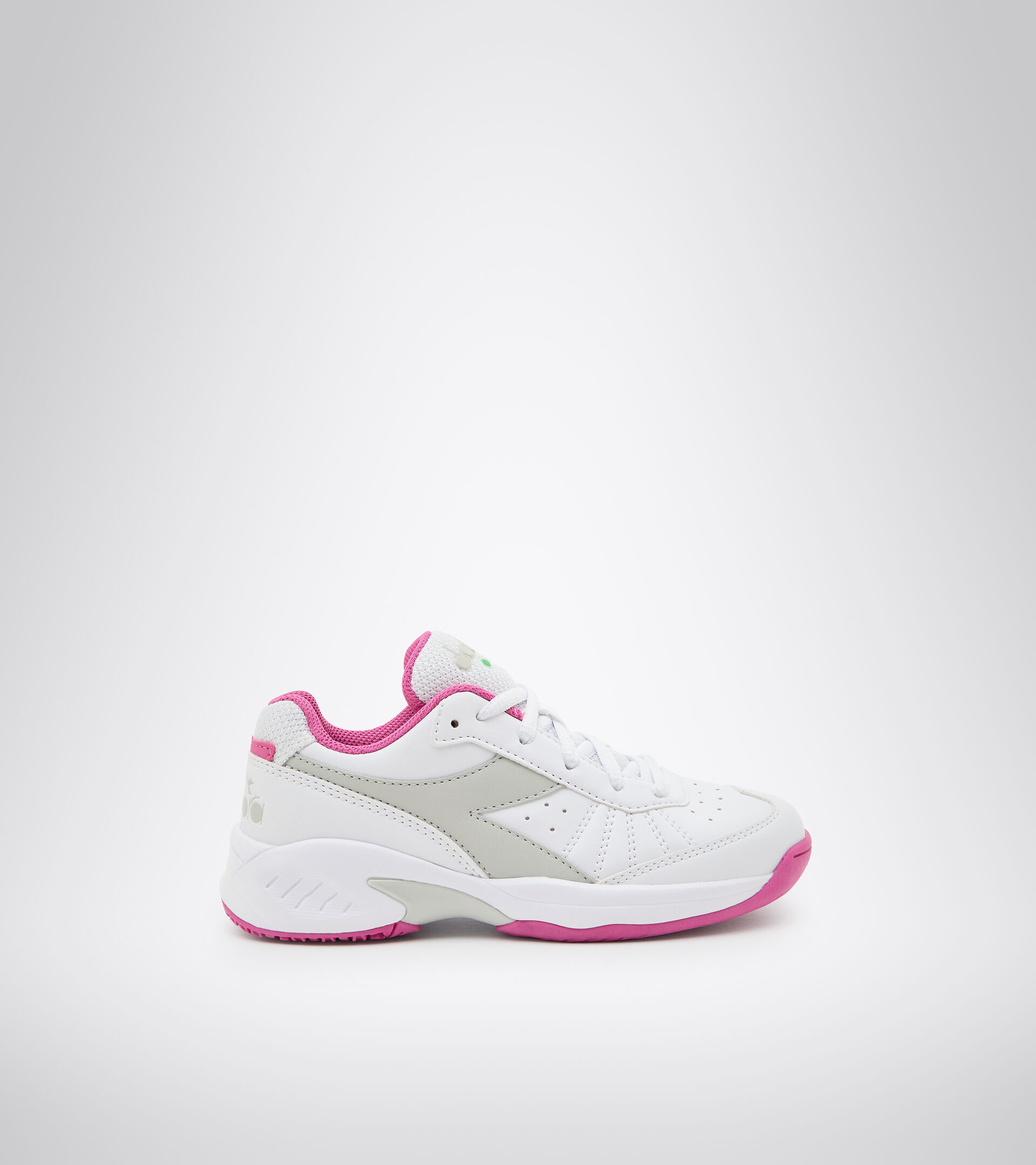 Footwear Sport BAMBINO S. CHALLENGE 3 SL JR BLANCO/ROSA IBIS Diadora