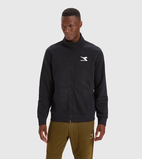 Crew-neck sweatshirt - Men SWEAT FZ CORE BLACK - Diadora