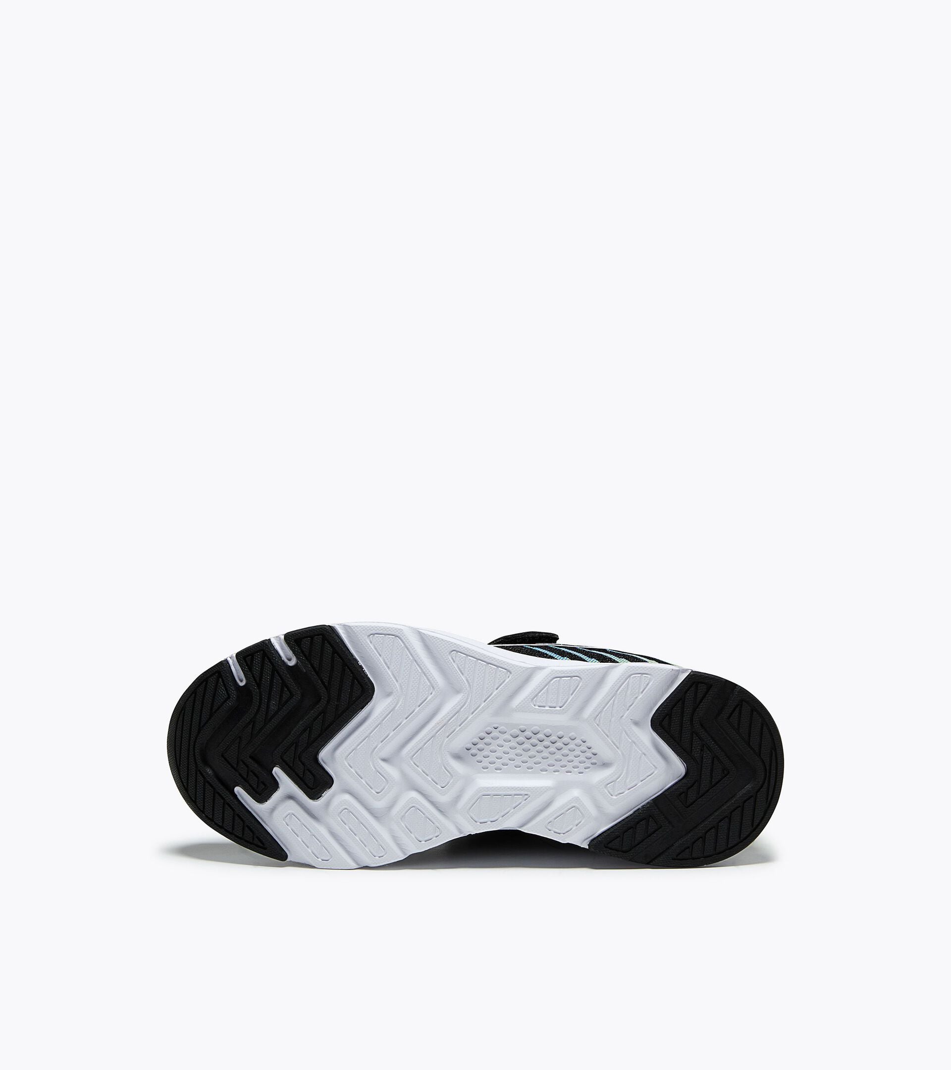 Chaussure de course junior - Tous genres FALCON 6 JR V NERO/BIANCO/BLU PALAZZO - Diadora