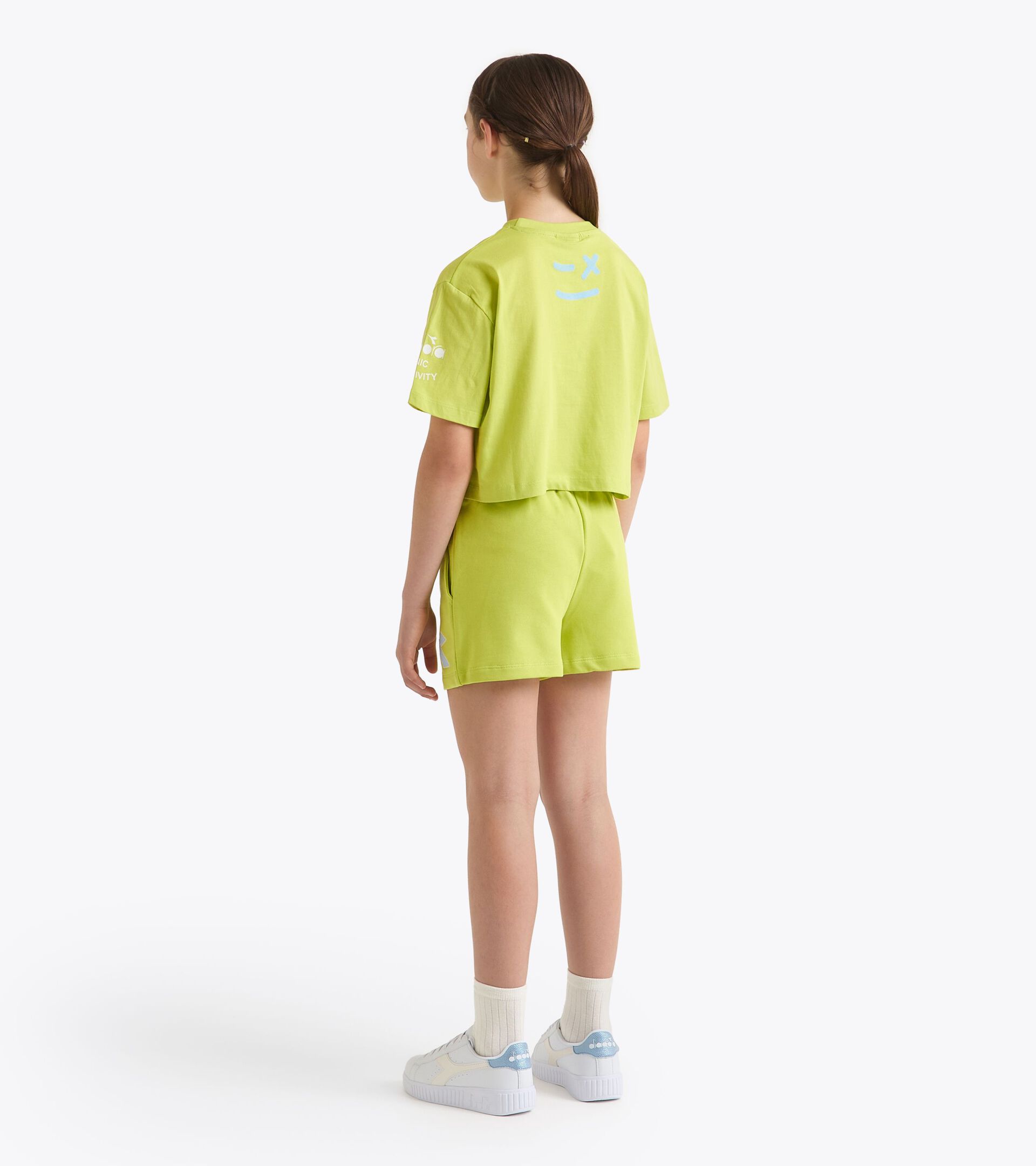 Sport suit - Fit comfort - Girl JG. SET CANDY LIME GREEN - Diadora