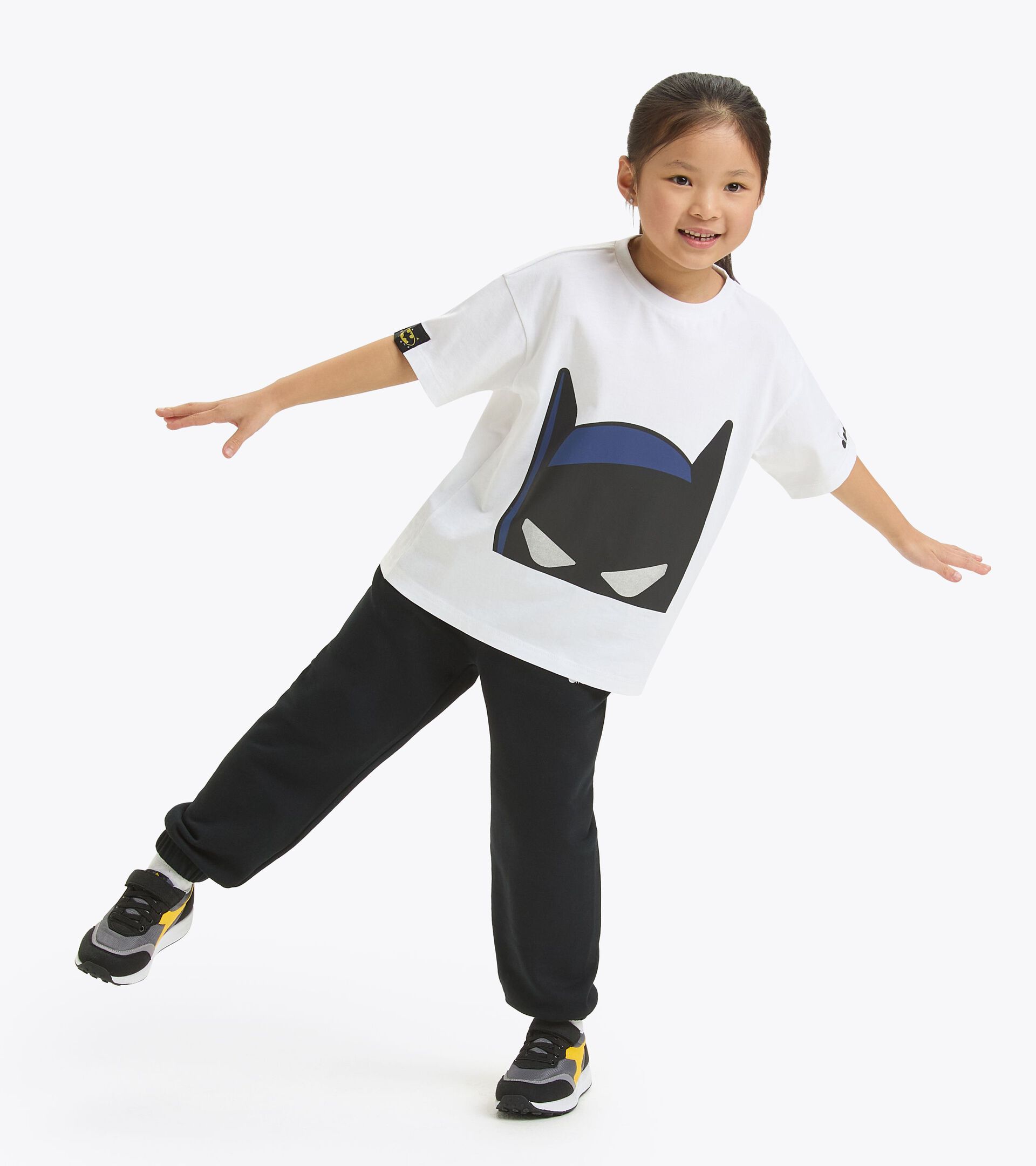 Superheroes jogger - Kids JU.JOGGER PANT SUPERHEROES BLACK - Diadora