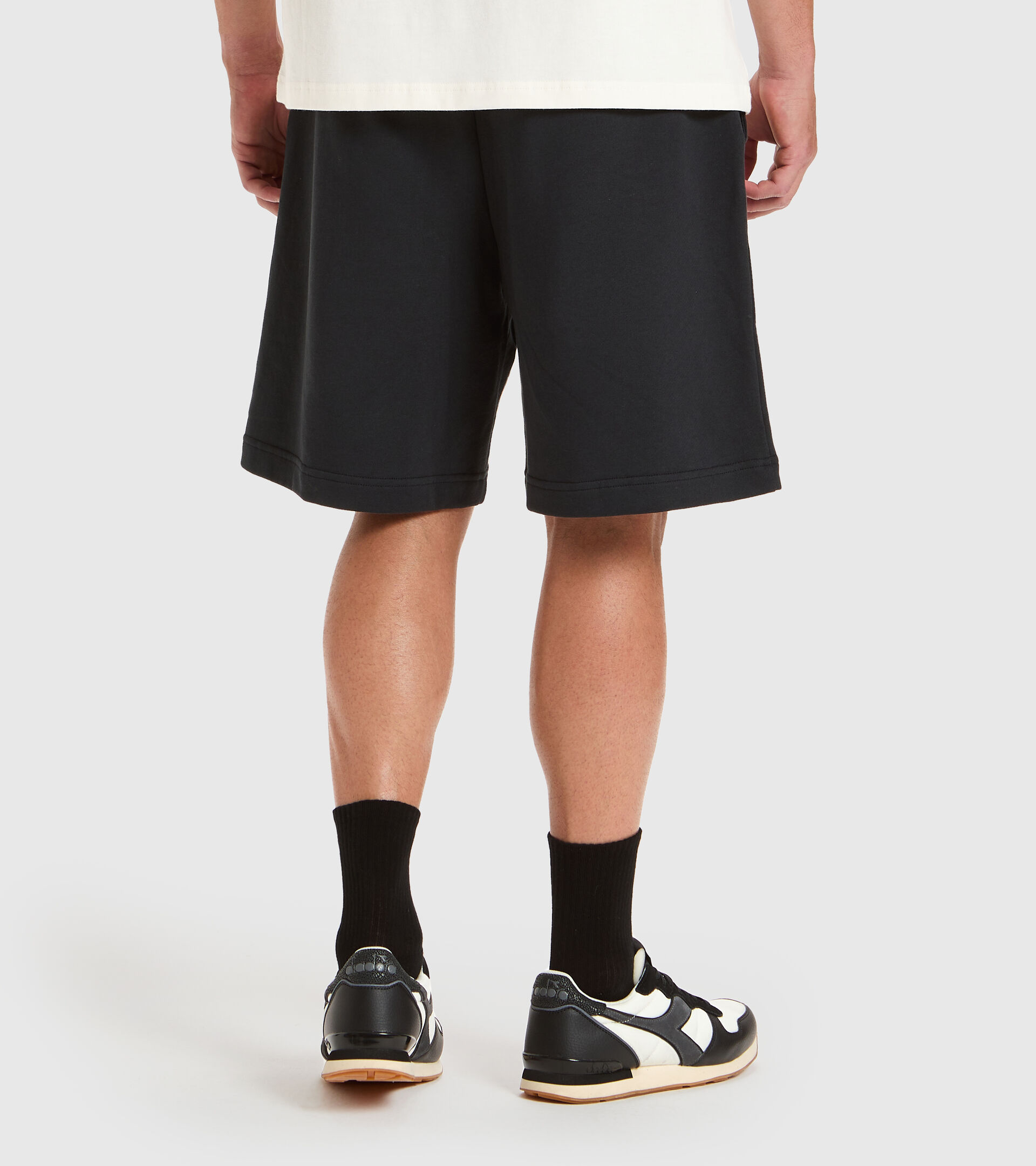 Sportswear bermuda - Unisex BERMUDA ICON BLACK - Diadora