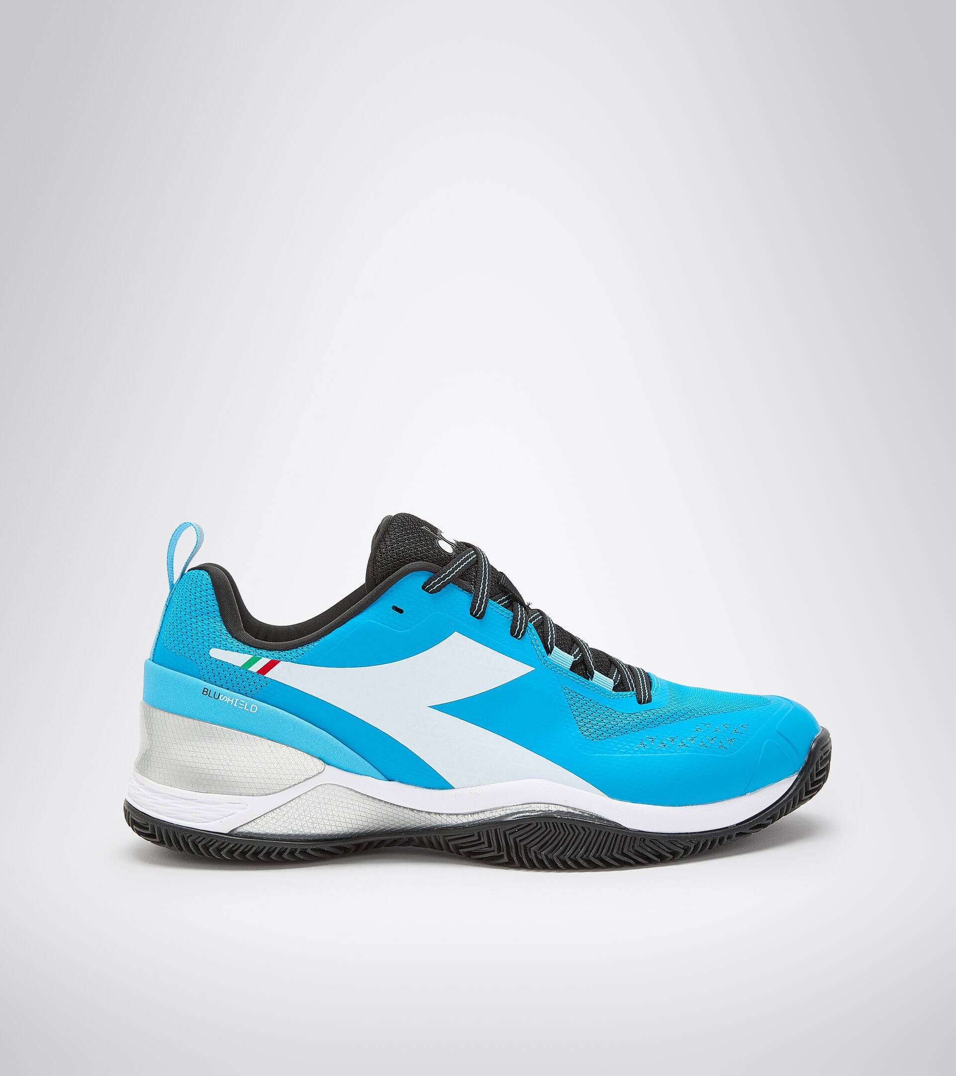 Tennis shoes - Men BLUSHIELD TORNEO CLAY BLUE JEWEL/WHITE/BLACK - Diadora