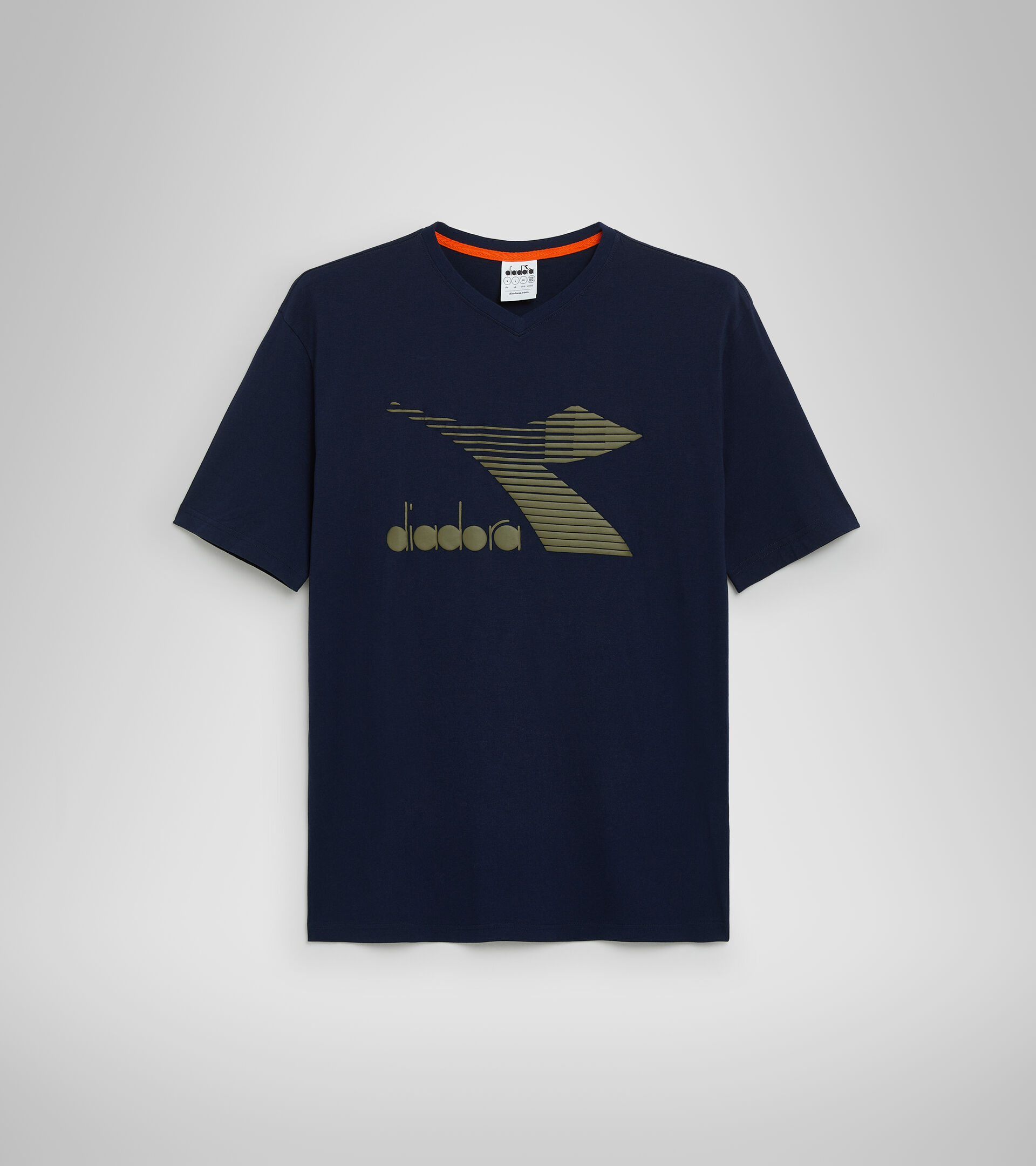 Cotton T-shirt - Men T-SHIRT SS DRIFT CLASSIC NAVY - Diadora
