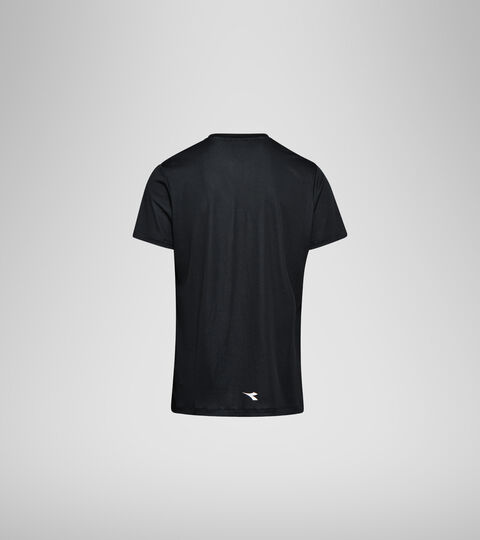 T-SHIRT EASY TENNIS, NOIR T-shirt de tennis - Homme T-SHIRT EASY TENNIS NOIR - Diadora