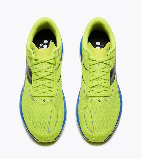 Running shoe - Stability and lightness - Men&rsquo;s MYTHOS BLUSHIELD VOLO 6 EVENING PRIMROSE/BLACK - Diadora