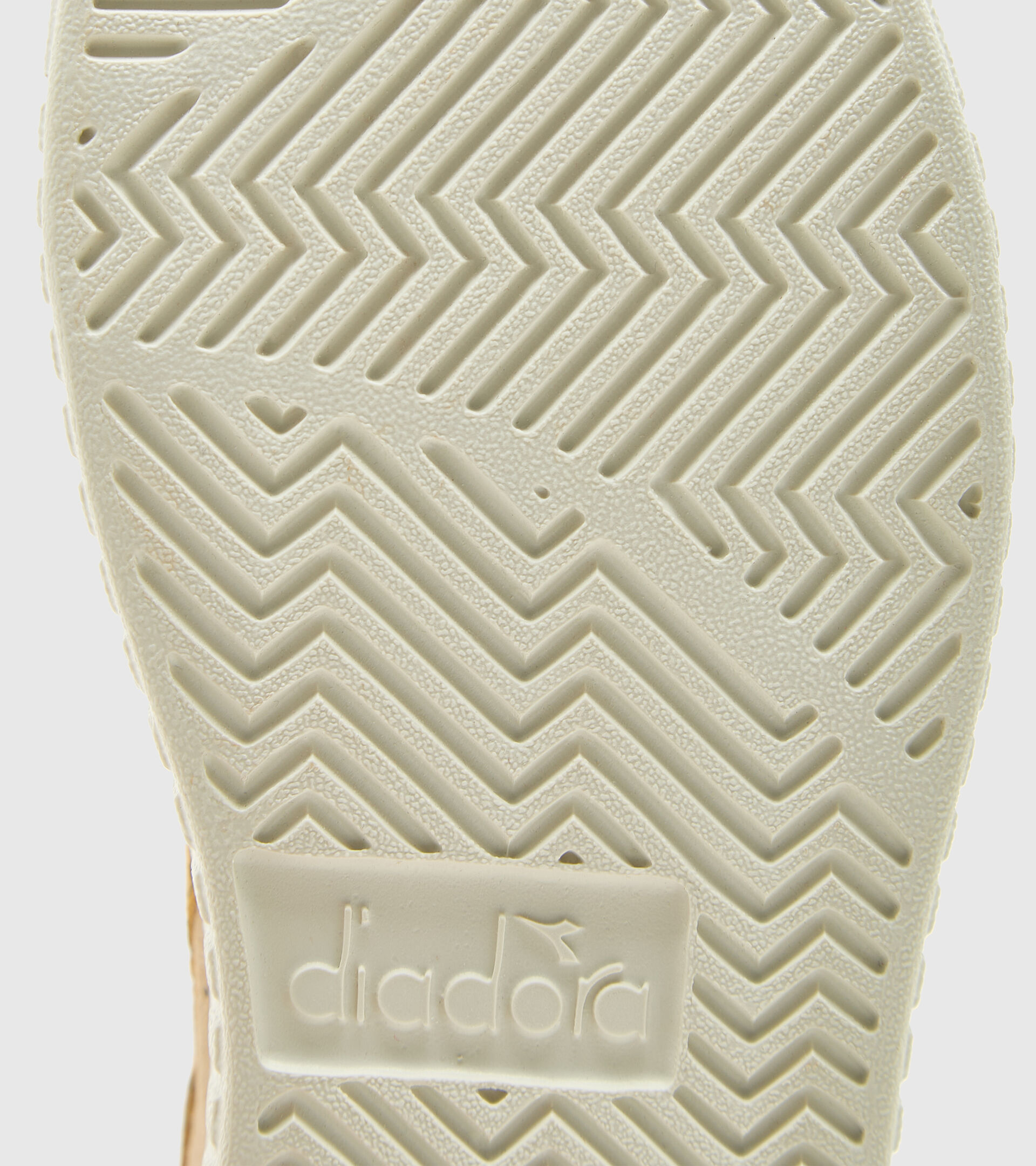 Sports shoes - Women GAME STEP SUEDE ANIMALIER WHITE/PARCHMENT - Diadora