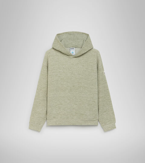 HOODIE MANIFESTO 2030, MEZCLA VERDE SALVIA DESIERTO Sudadera con capucha - Unisex HOODIE MANIFESTO 2030 MEZCLA VERDE SALVIA DESIERTO - Diadora