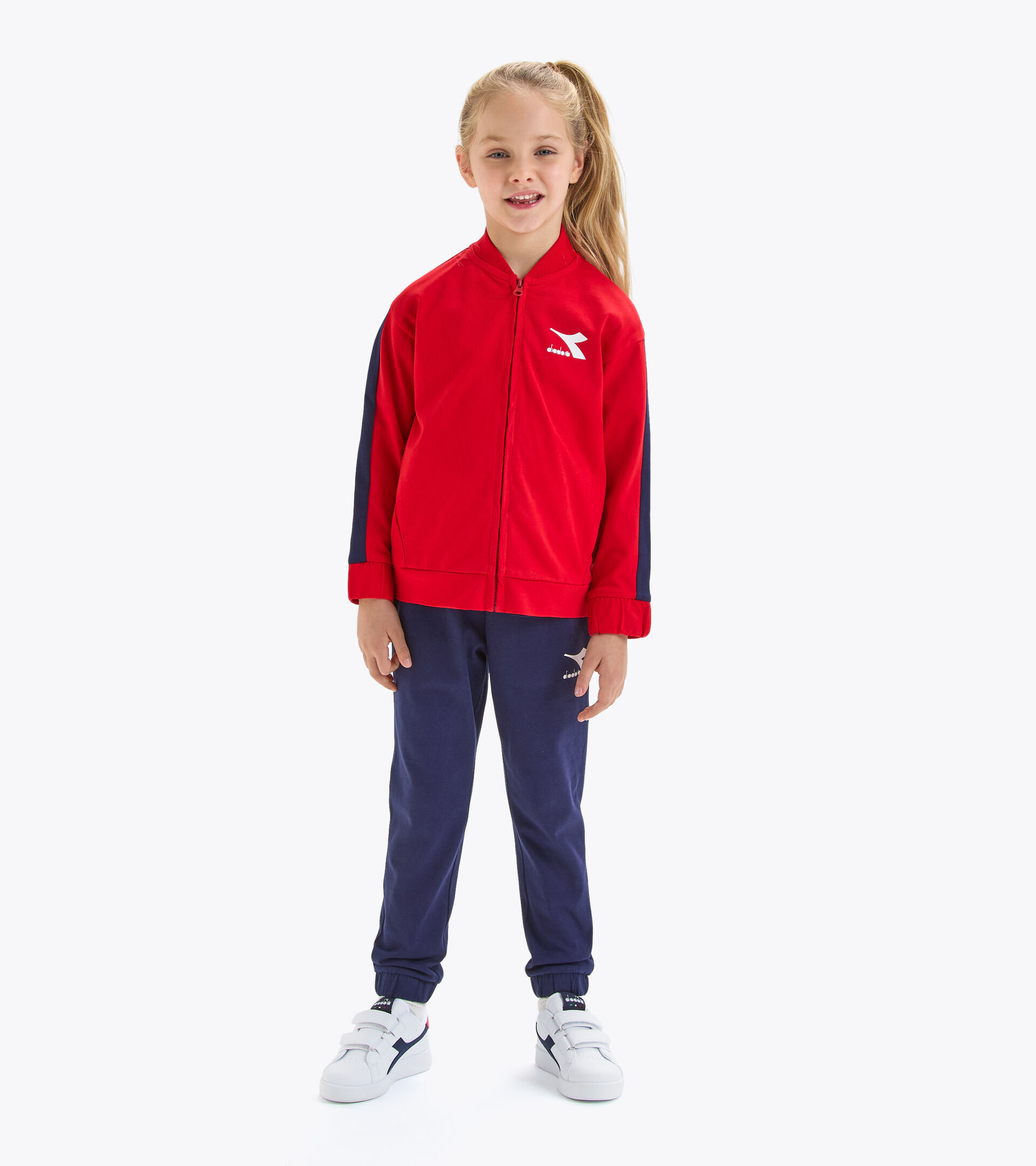 Survêtement - Enfant
 JU.TRACKSUIT FZ HAUT RISQUE ROUGE - Diadora