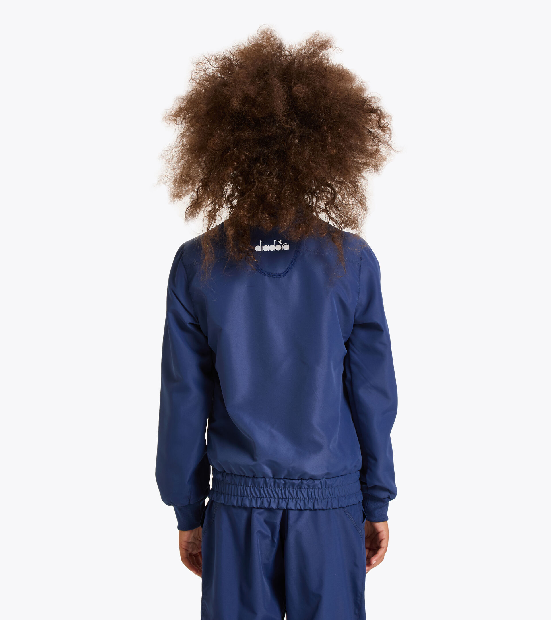 Apparel Sport BAMBINO G. JACKET COURT SALTIRE NAVY Diadora