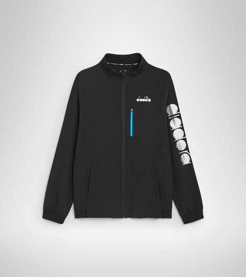 Full-zip tennis jacket - Men FZ JACKET BLACK - Diadora