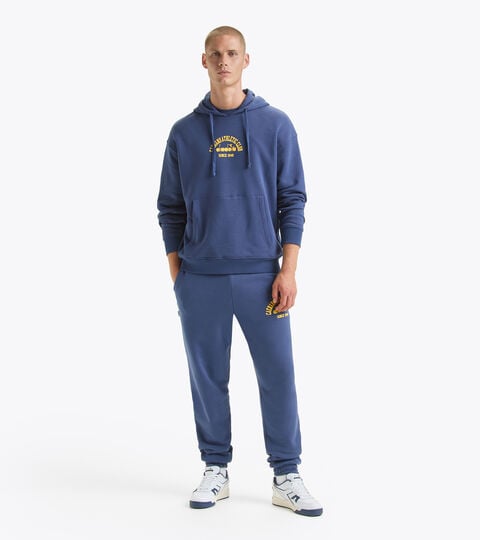 Brushed cotton tracksuit (hoodie and trousers) - Men HOODIE 1948 CAERANO ATHLETIC CLUB TRACKSUIT blue  - null