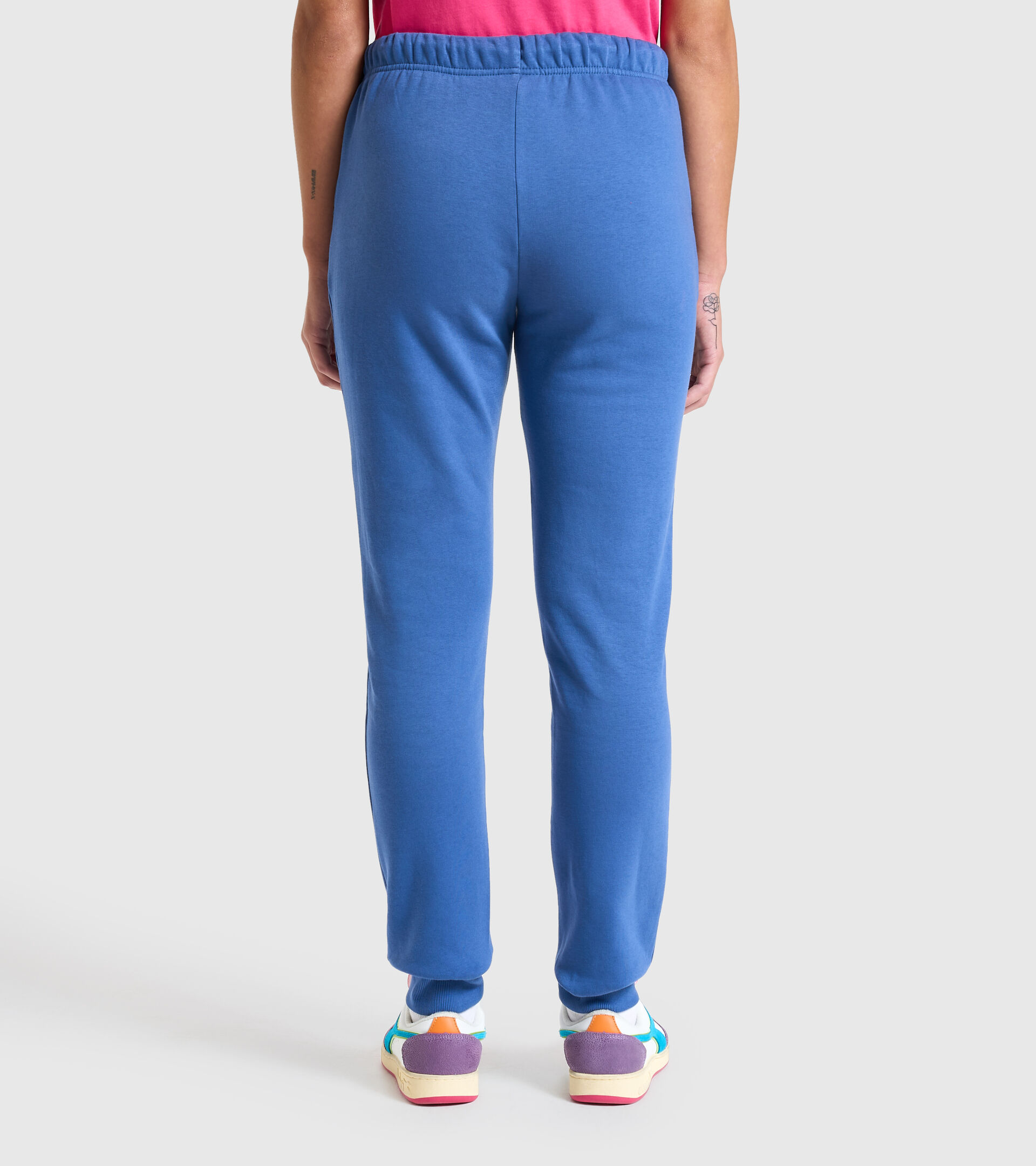 Sports trousers - Women L.PANTS CUFF CORE BIJOU BLUE - Diadora