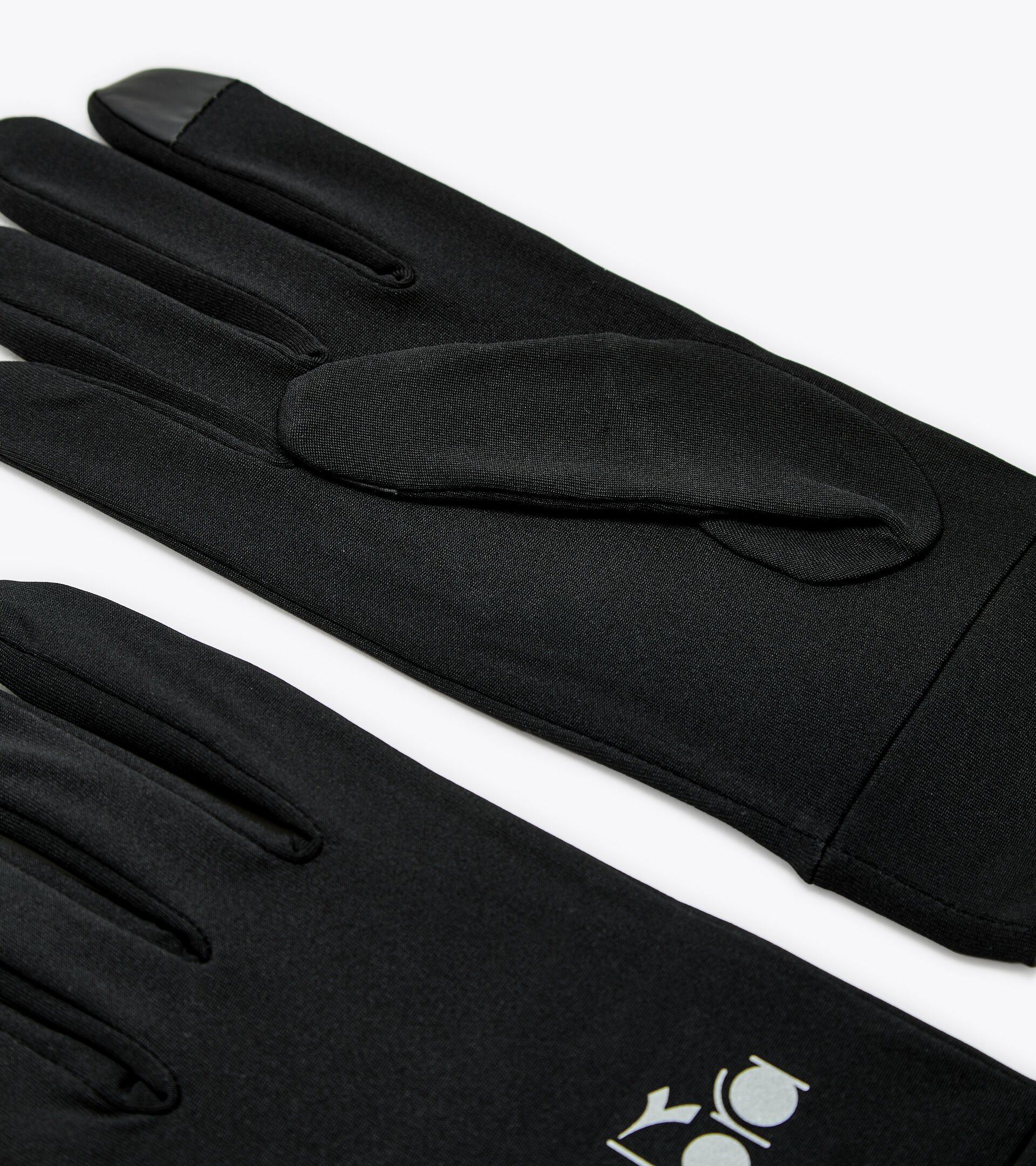 Running gloves - Unisex WINTER GLOVES TOUCH PIRATE BLACK 1 - Diadora