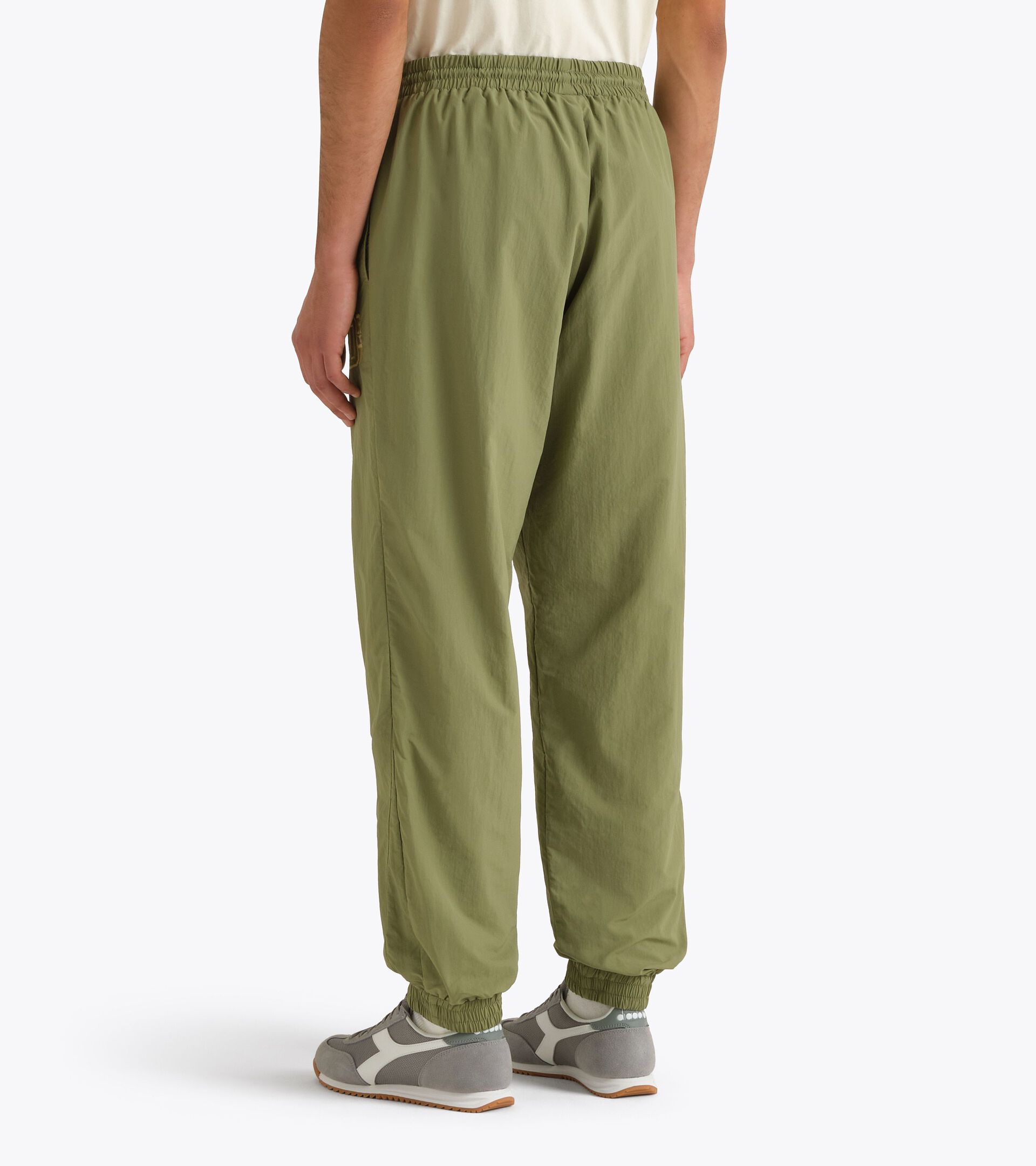 Track Pants de nailon ripstop - Run Valley - Para todos los g&eacute;neros
 TRACK PANTS RUN VALLEY SALVIA - Diadora