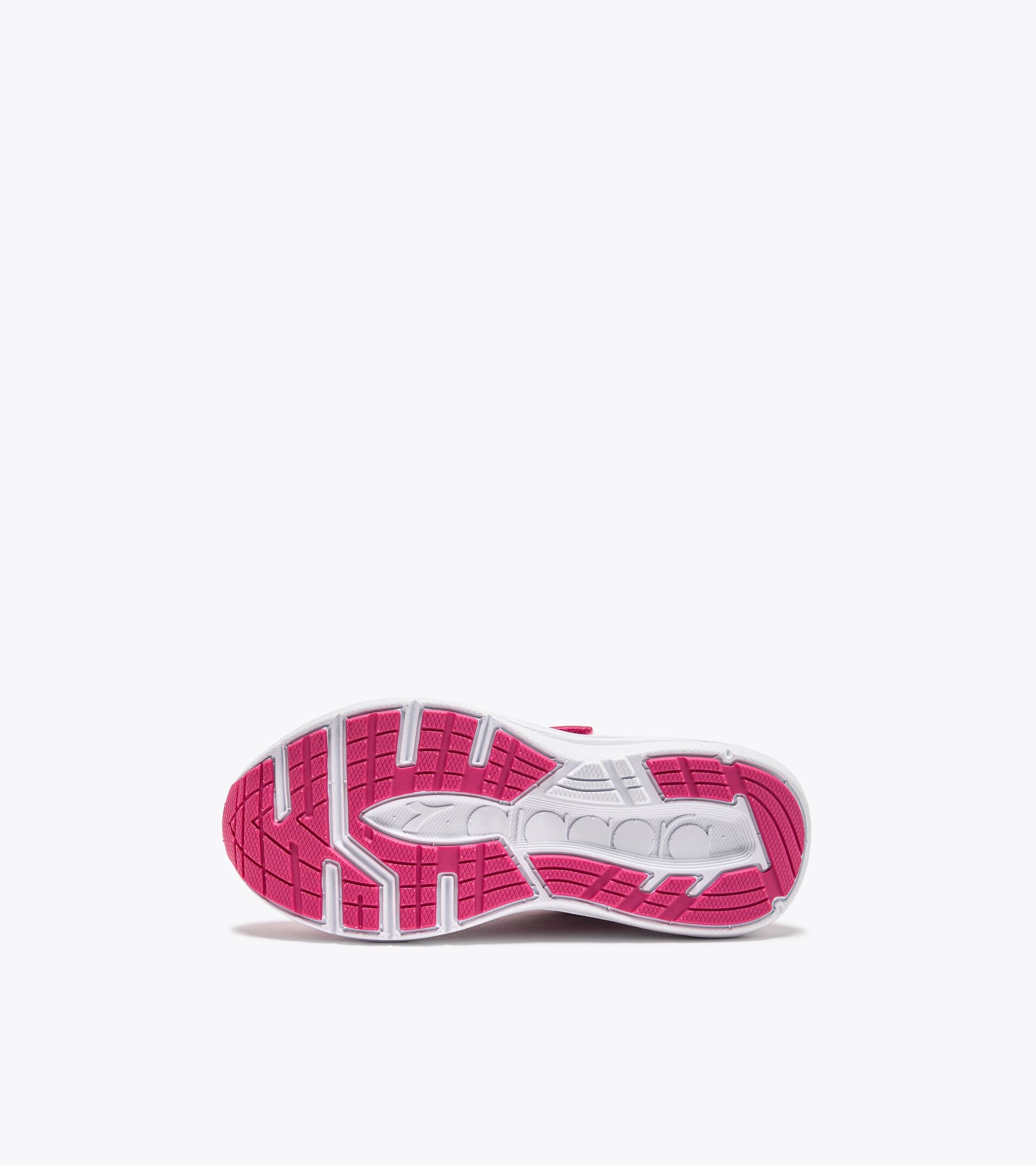 Laufschuhe - Doppelter Verschluss - Mädchen/Jungen und Teenager SNIPE 2 JR APRIKOSE SORBET/WEISS - Diadora