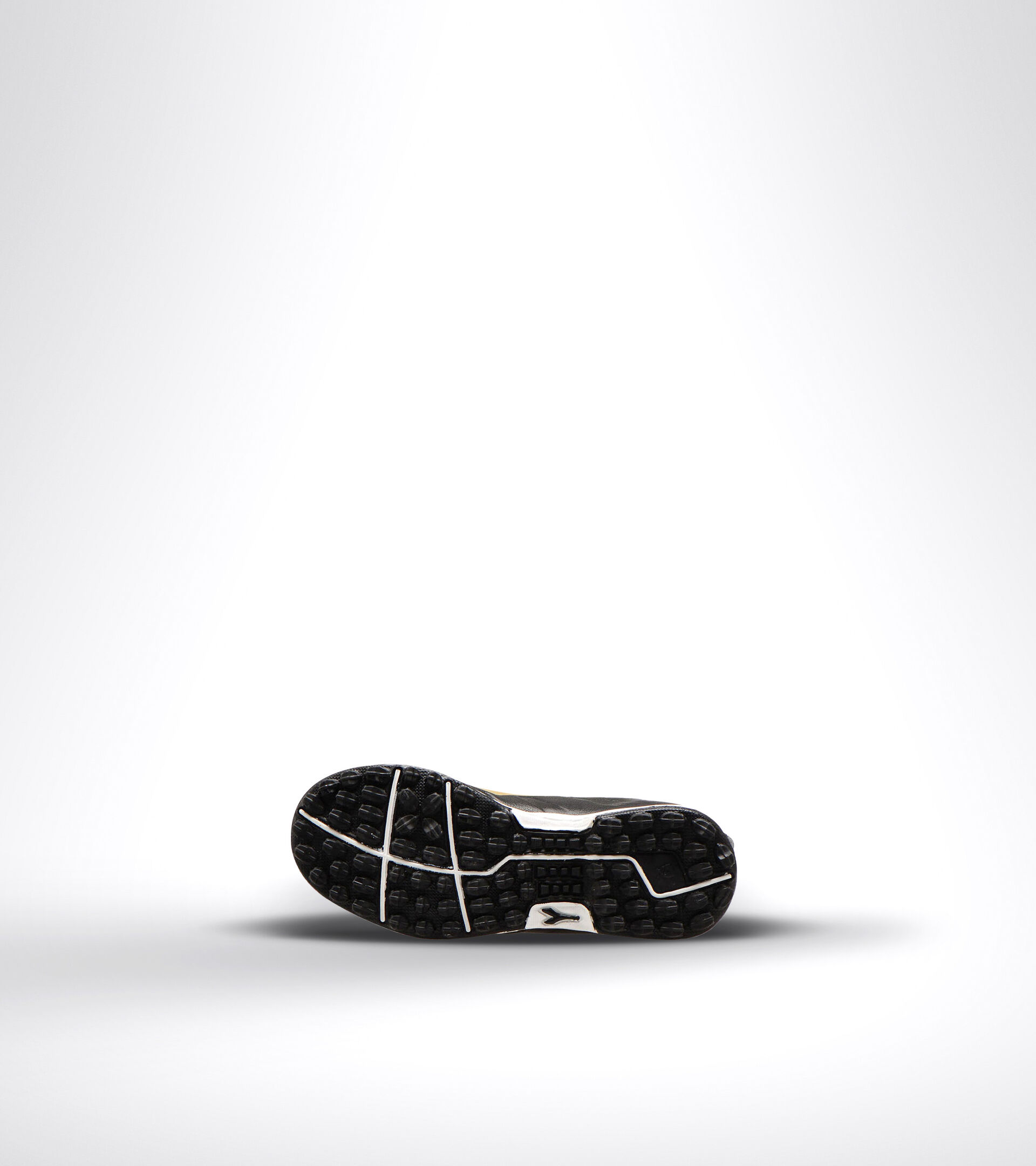 Hard ground and artificial turf football boot - Unisex kids PICHICHI 3 TF JR BLACK/WHITE/GOLD - Diadora