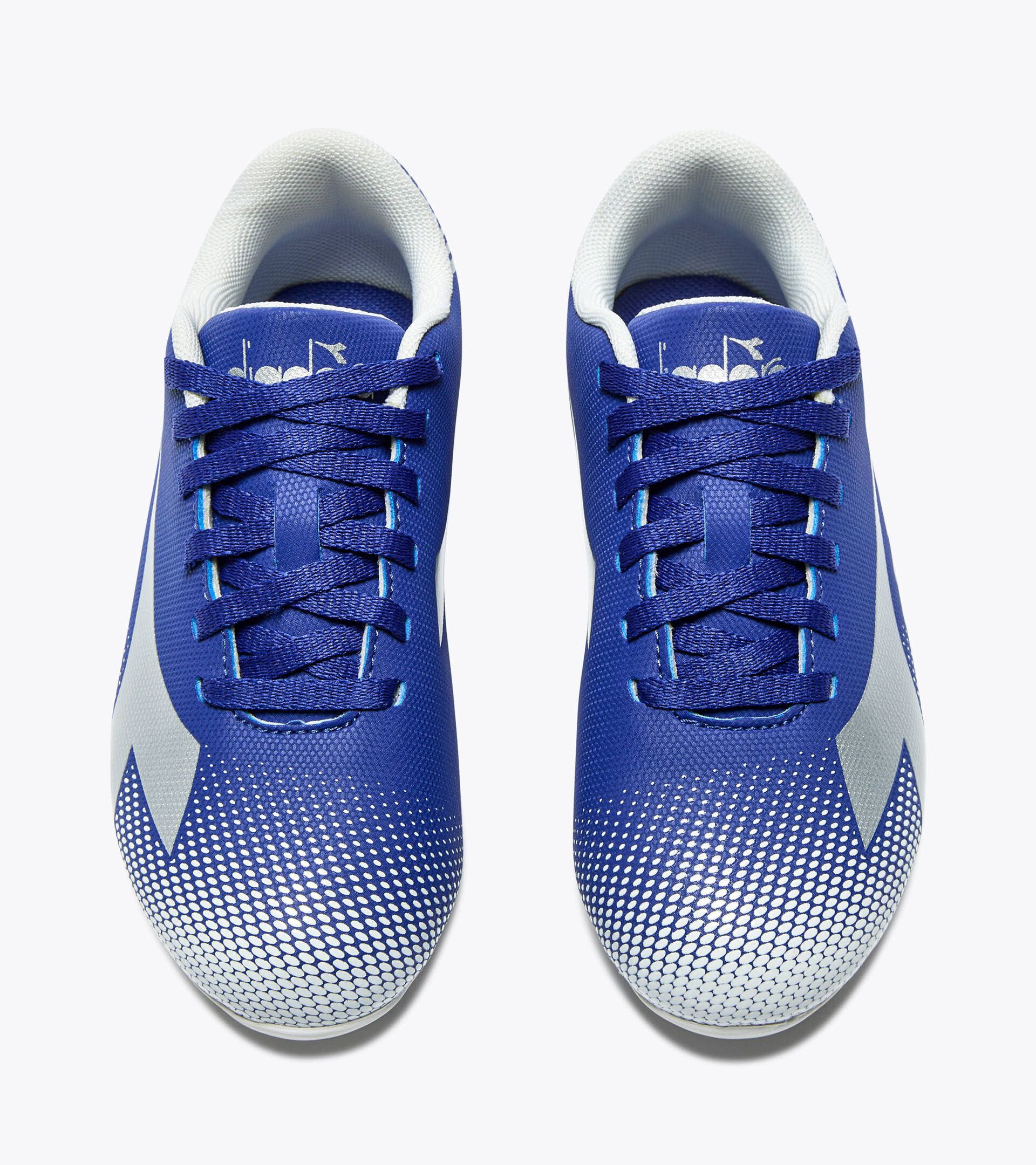 Calcio boots for hard grounds - Junior
 PICHICHI 8 MD JR MAZARINE BLUE/SILVER DD - Diadora