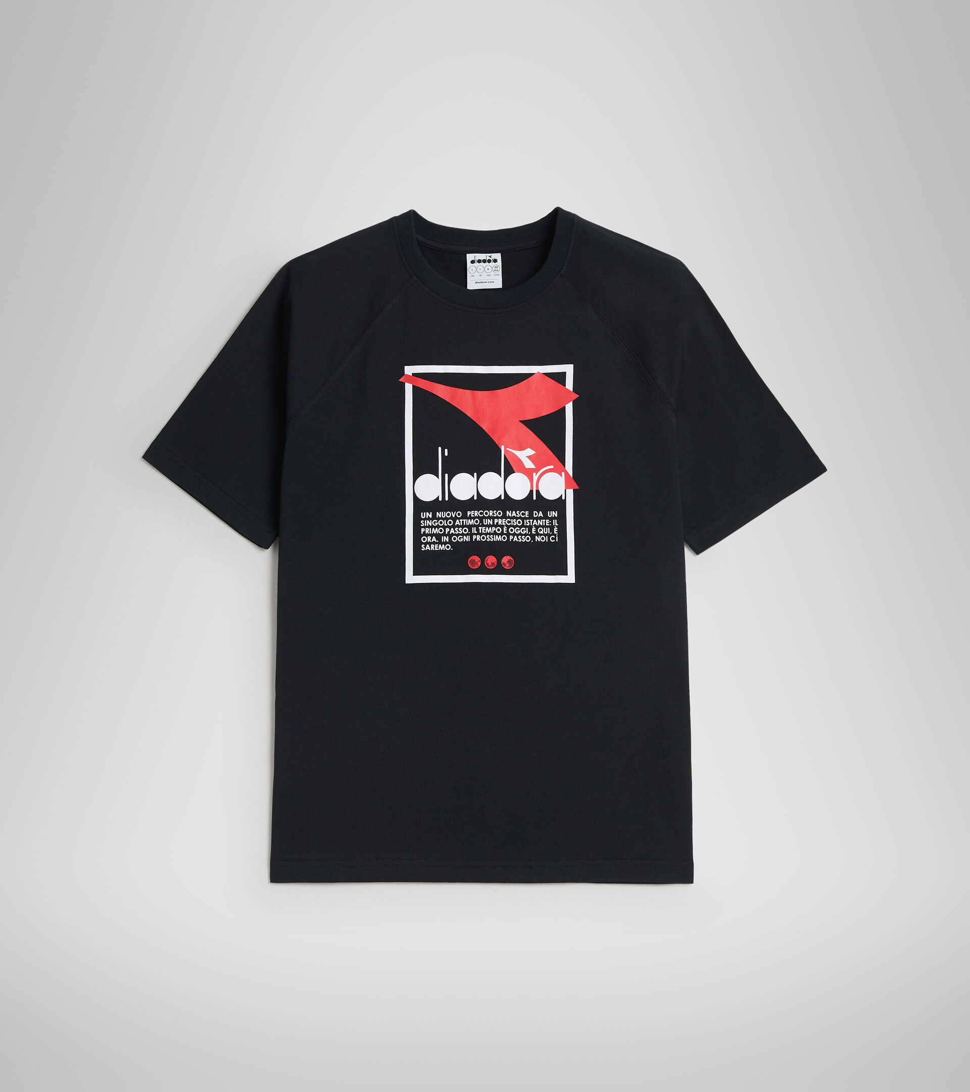 Cotton-blend T-shirt - Men T-SHIRT SS URBANITY BLACK - Diadora